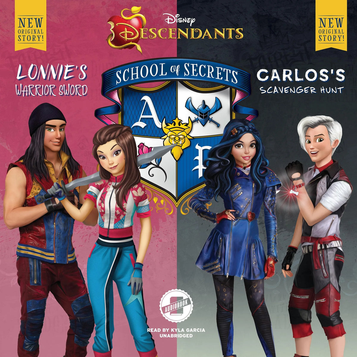Disney Descendants: School of Secrets: Books 4 & 5