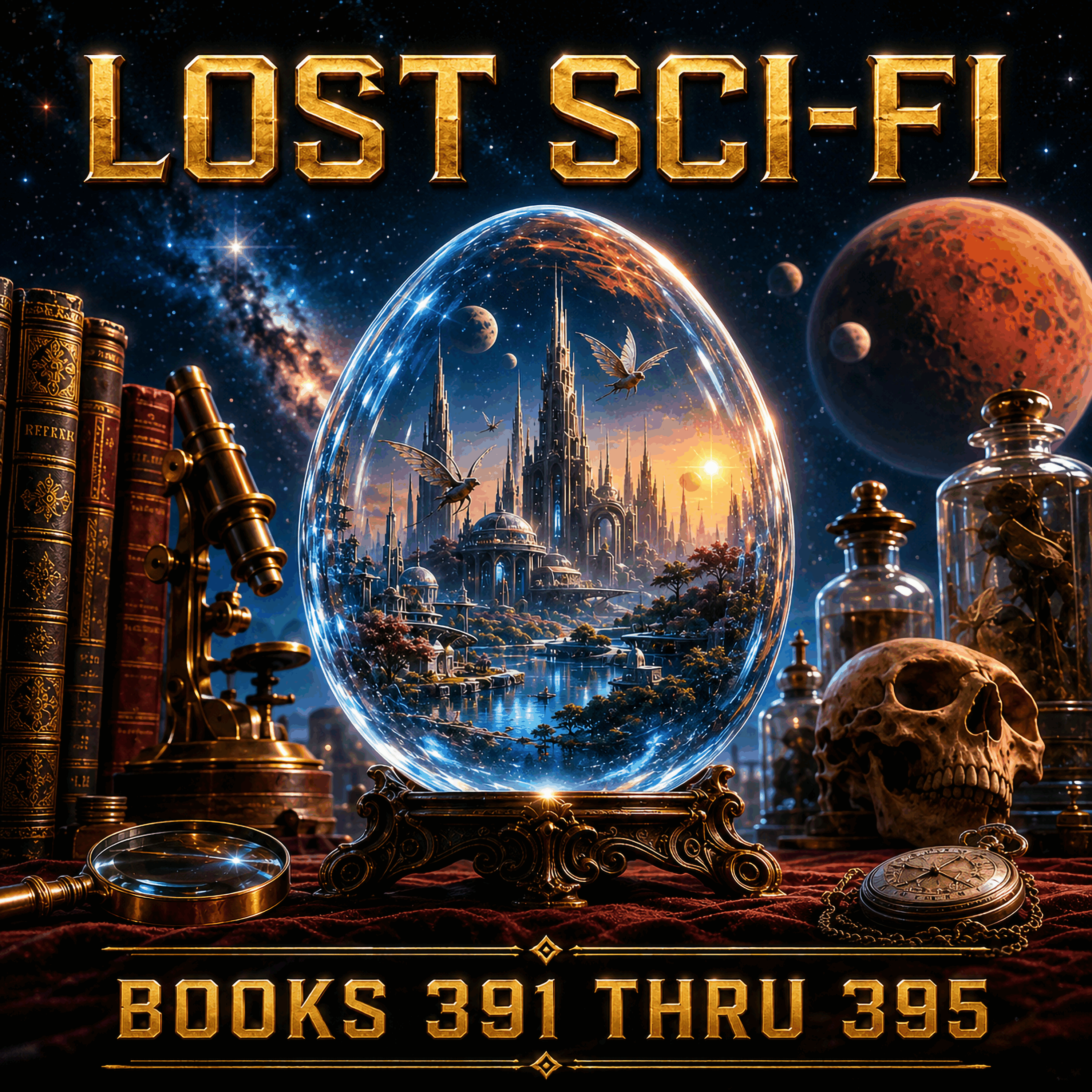 Lost Sci-Fi Books 391 thru 395