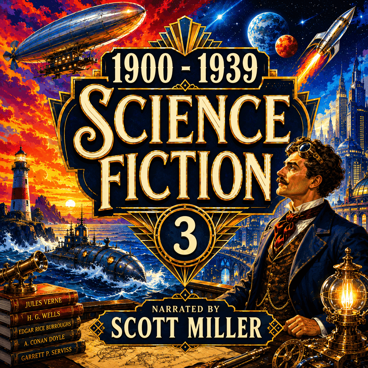 1900 - 1939 Science Fiction 3 - 13 Classic Science Fiction Short Stories by Jack London, H. P. Lovecraft, EE Doc Smith, Clark Ashton Smith, Paul Ernst and many more