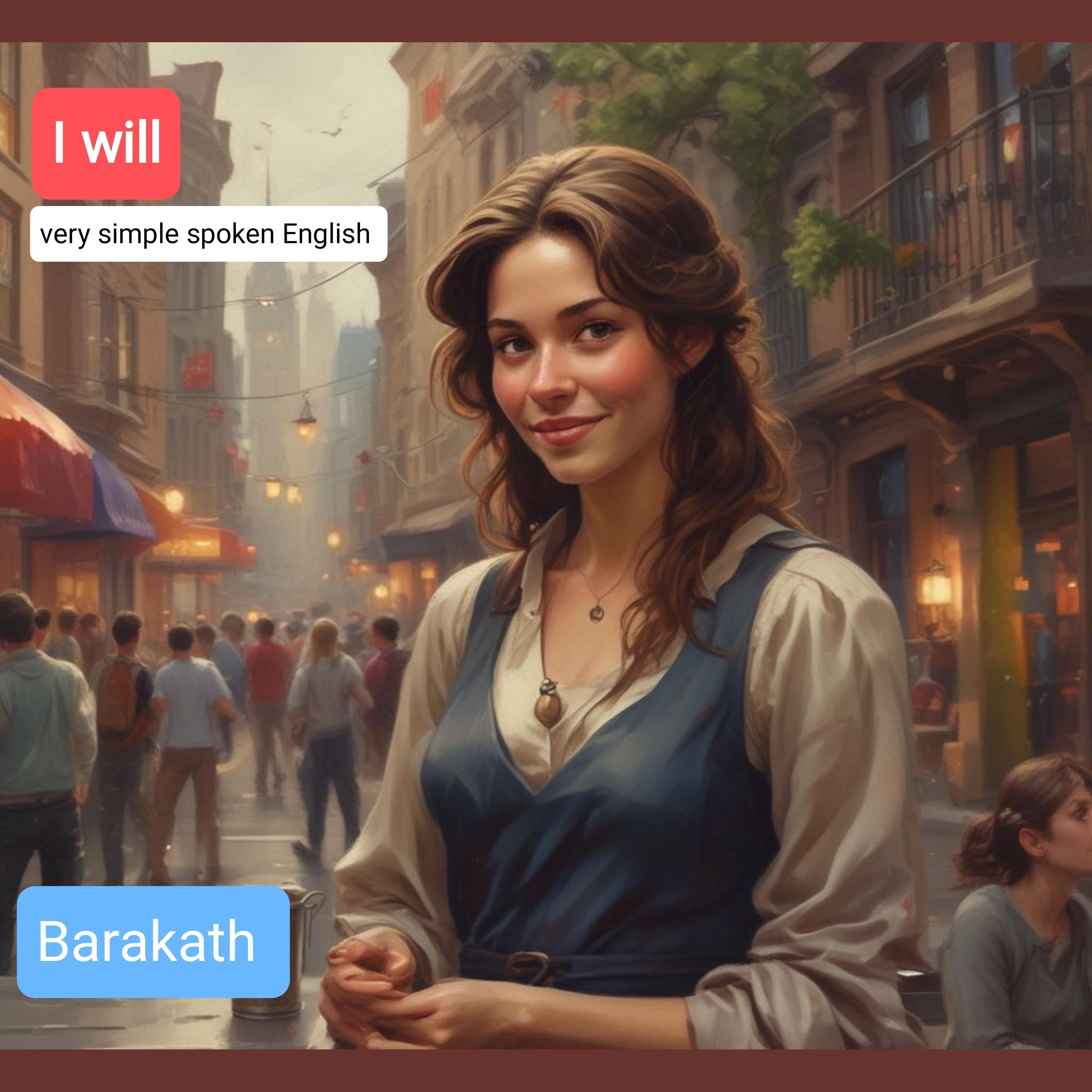 I will