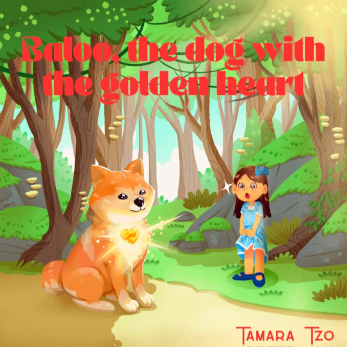 Baloo,the dog with the golden heart
