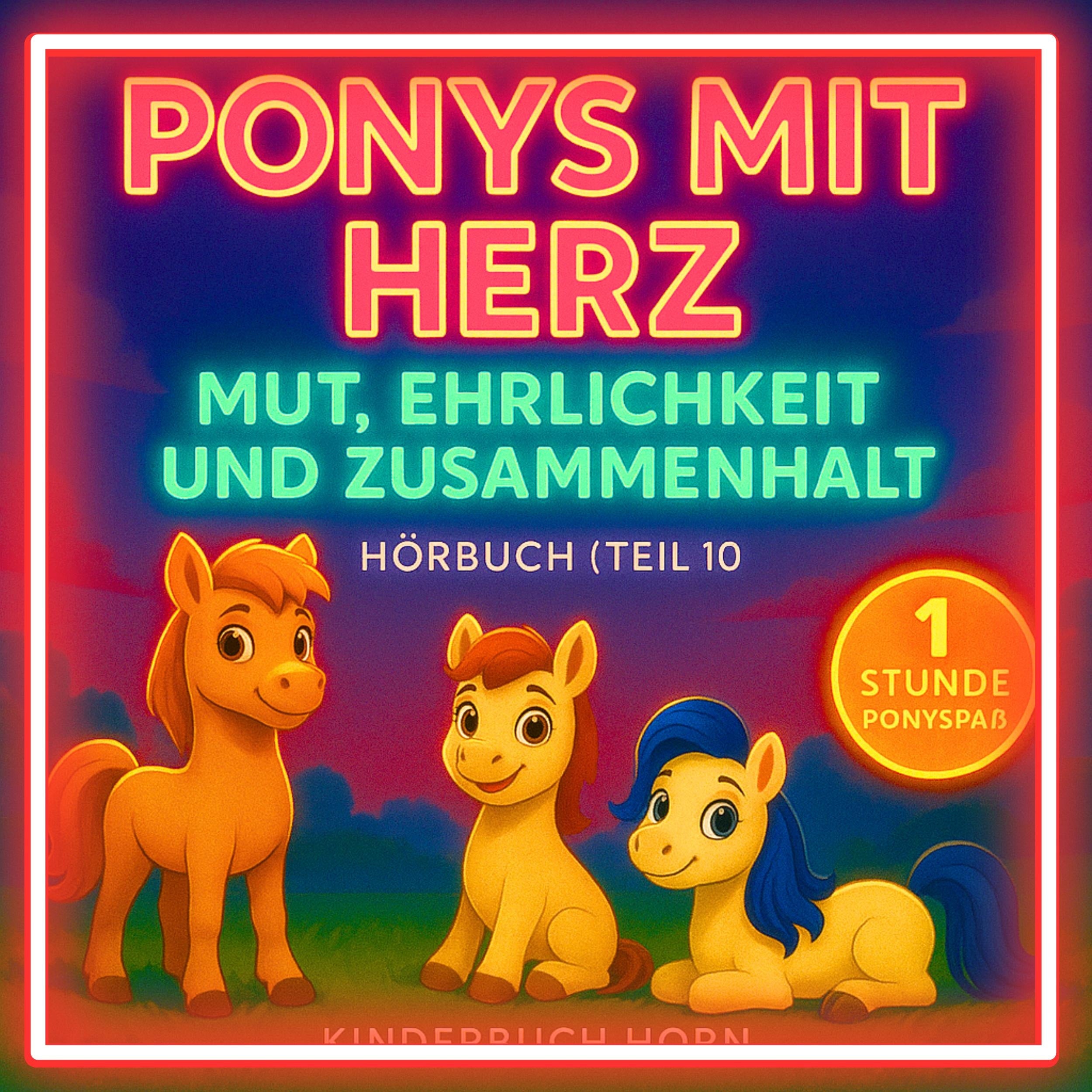 Ponys mit Herz - Mut, Ehrlichkeit und Zusammenhalt (Hörbuch Teil 10)