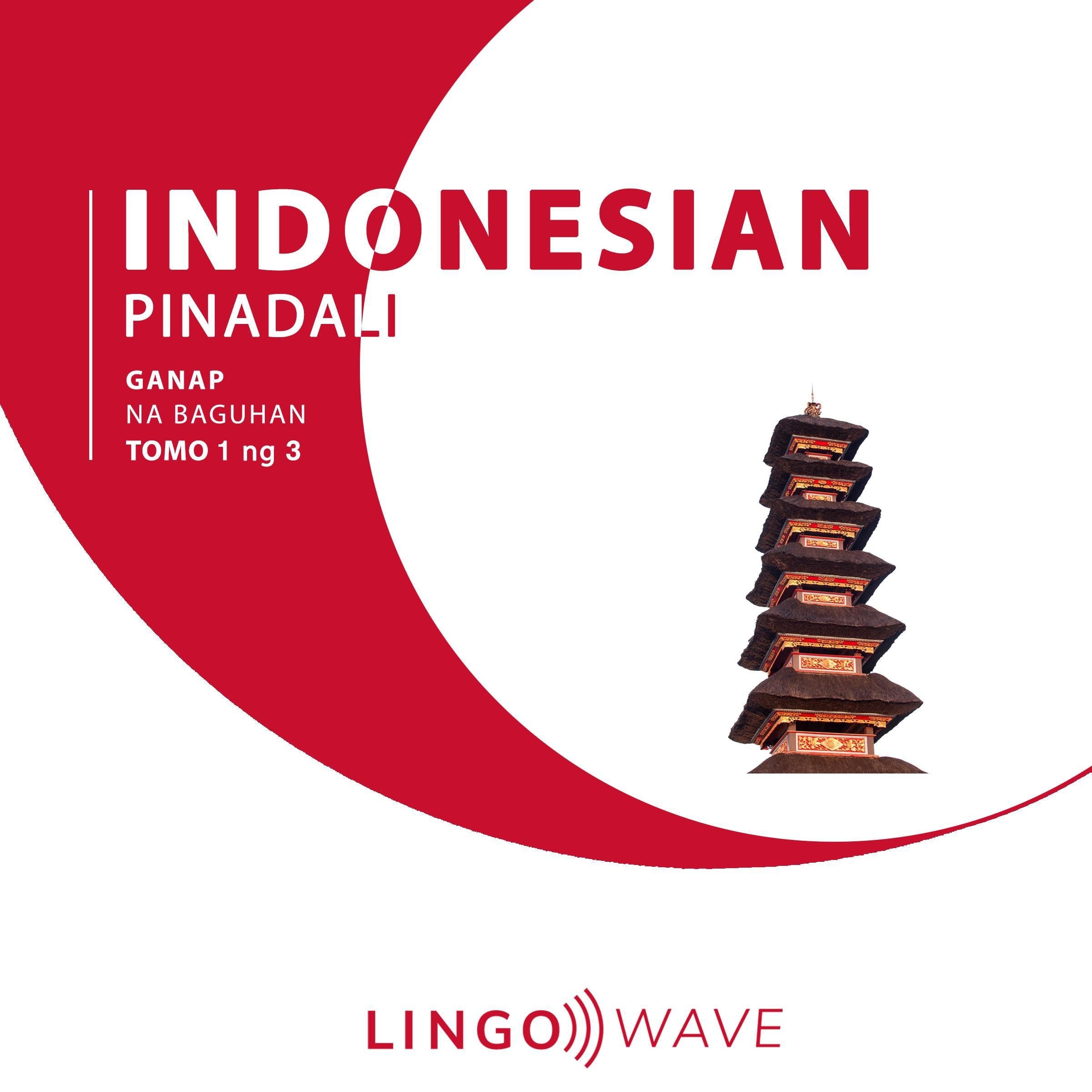 Indonesian Pinadali - Ganap na Baguhan - Tomo 1 ng 3