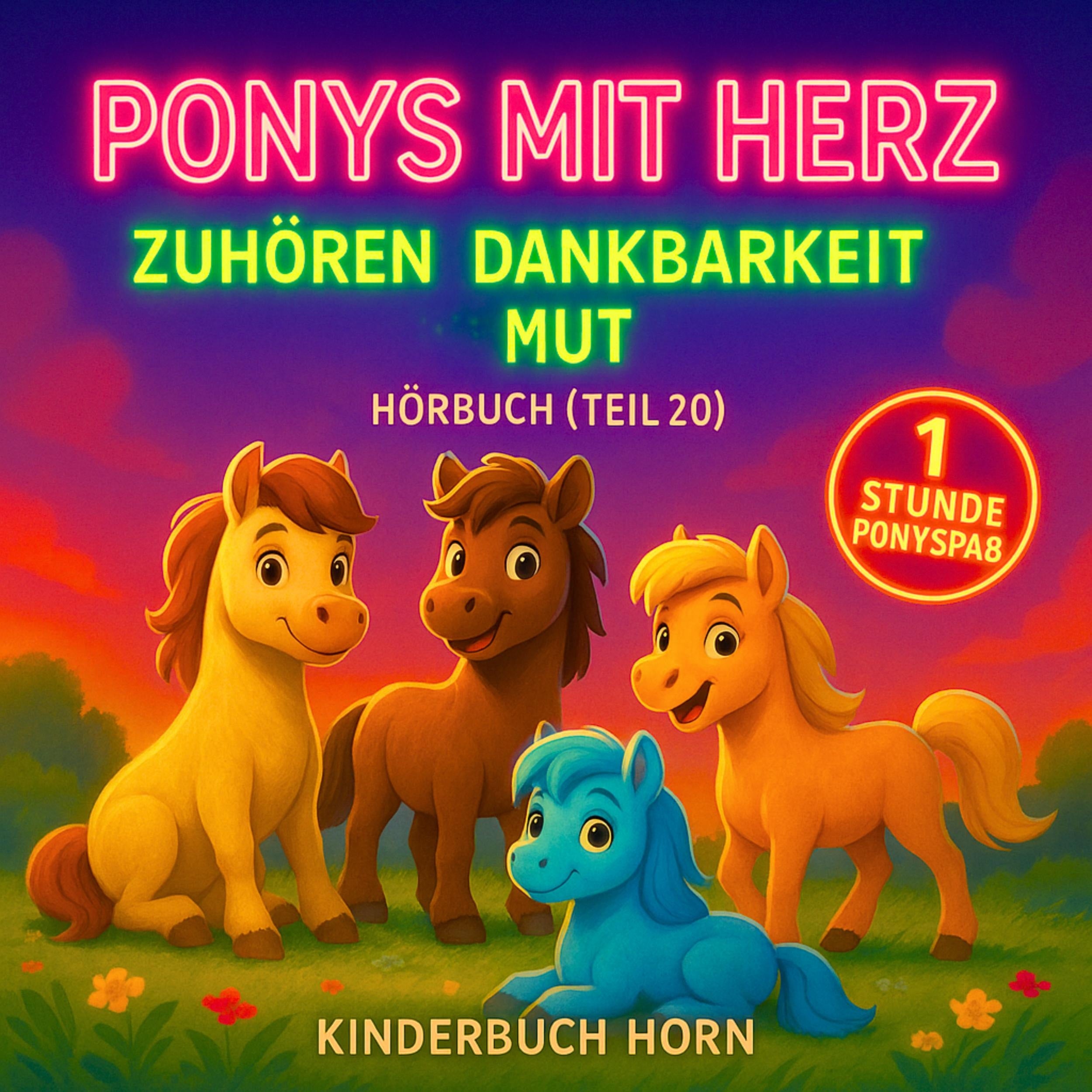 Ponys mit Herz - Geschichten über Zuhören, Dankbarkeit und Mut (Hörbuch Teil 20)