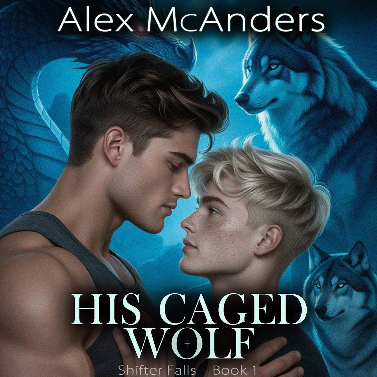 His Caged Wolf: MM Wolf Shifter Romance