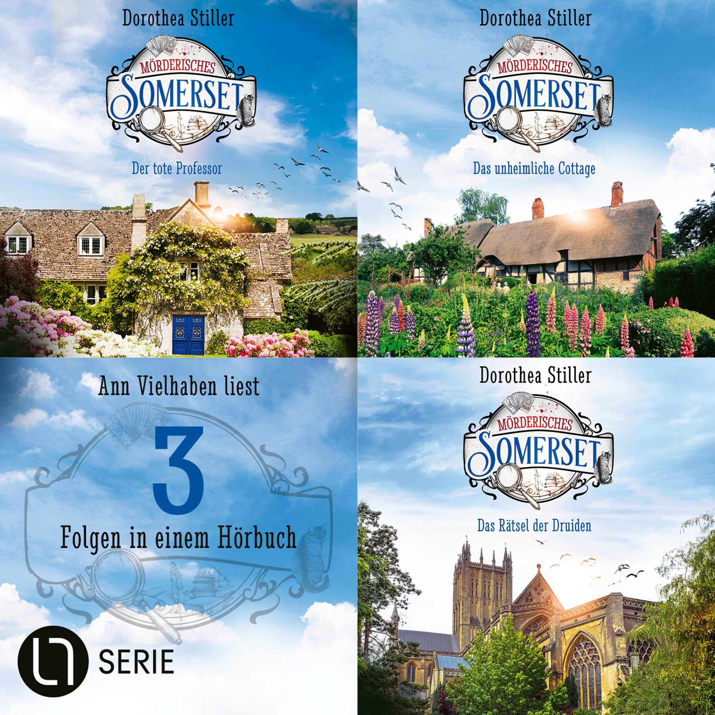 Mörderisches Somerset - Sammelband 1: Folge 1-3 (Ungekürzt)