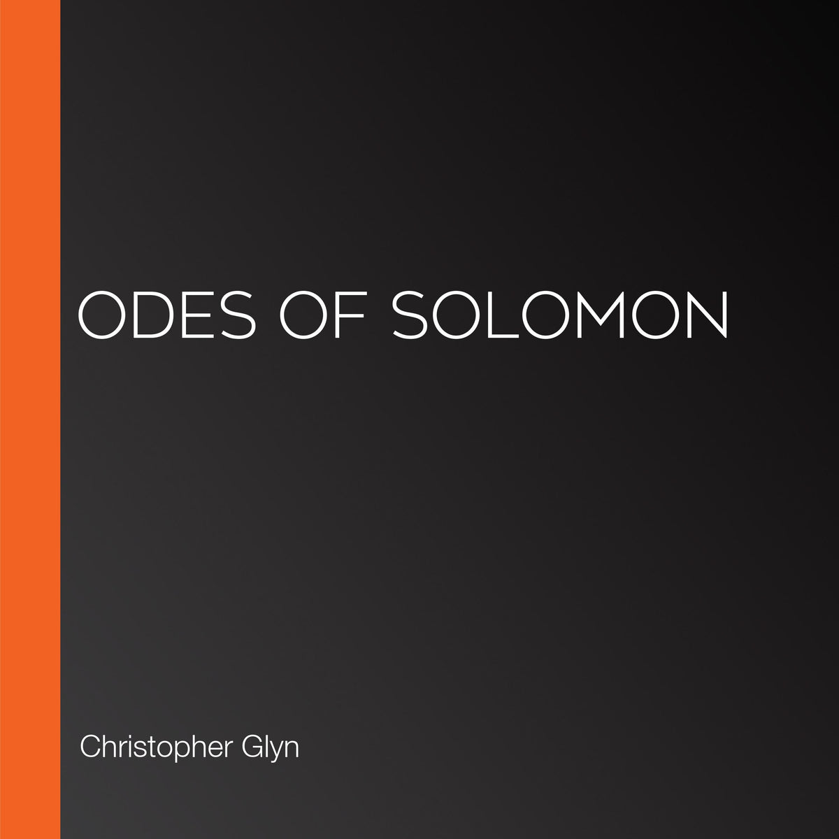 Odes Of Solomon