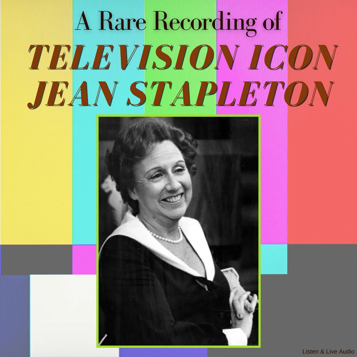A Rare Recording of Television Icon Jean Stapleton