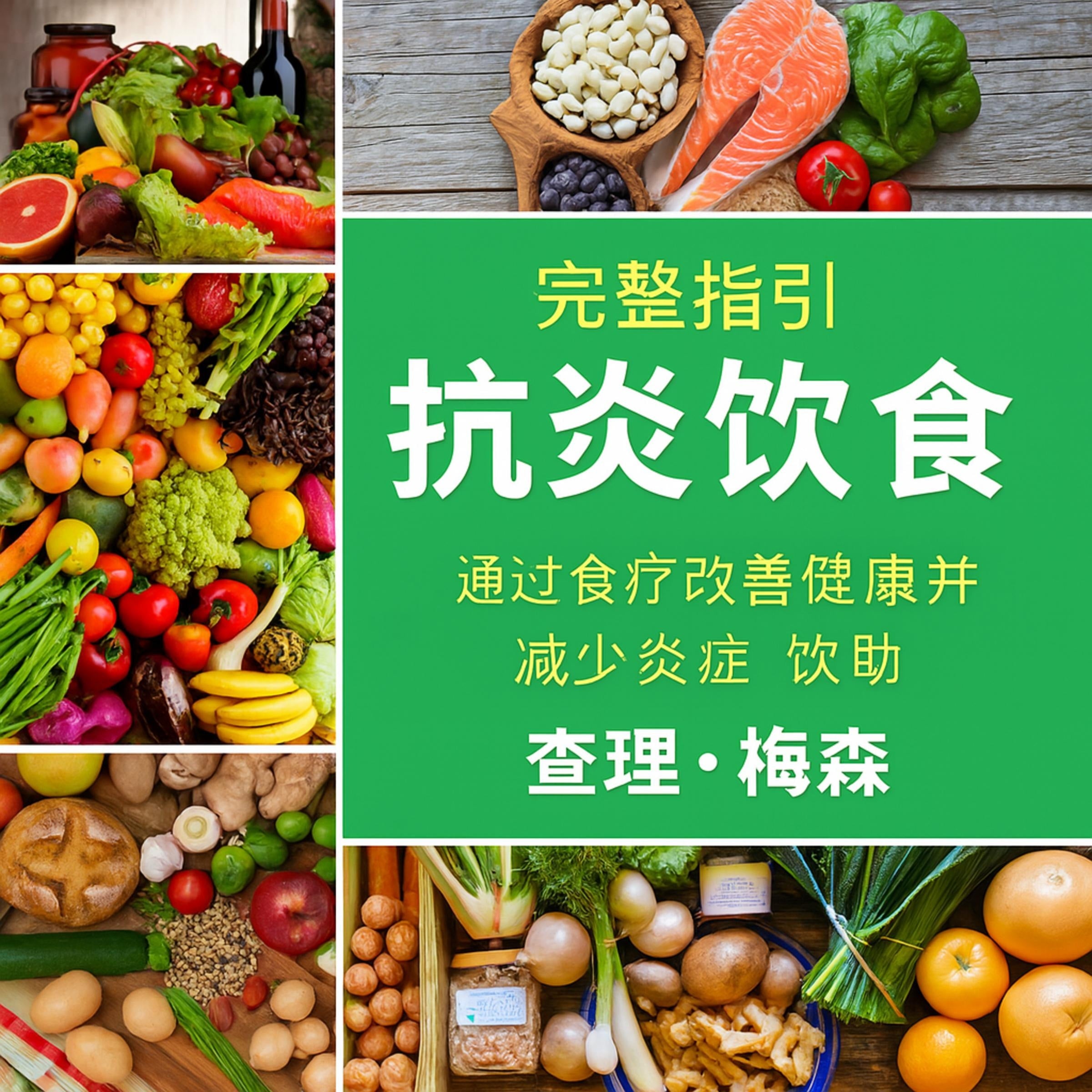 完整的抗炎饮食:减少炎症、最大程度保持健康的饮食指南