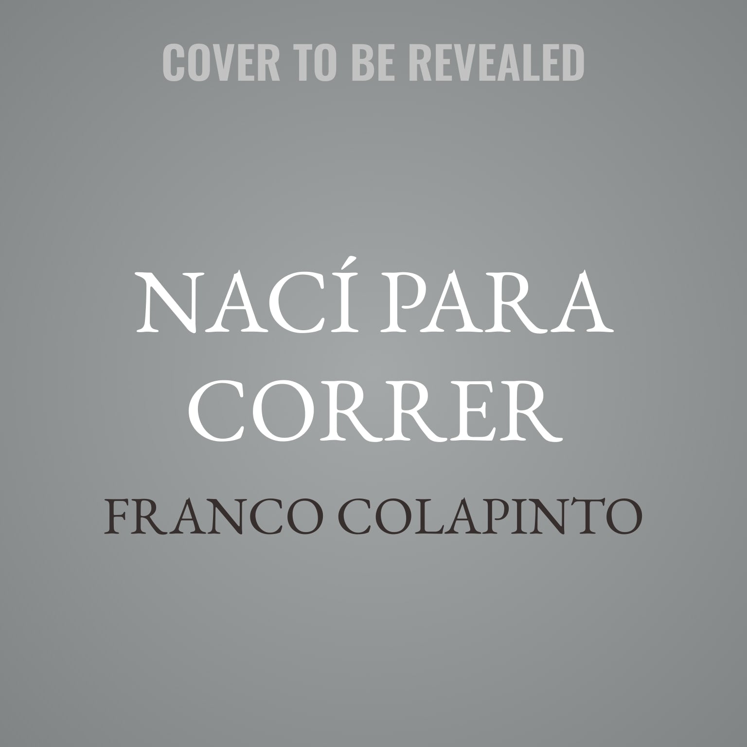 Nací para correr