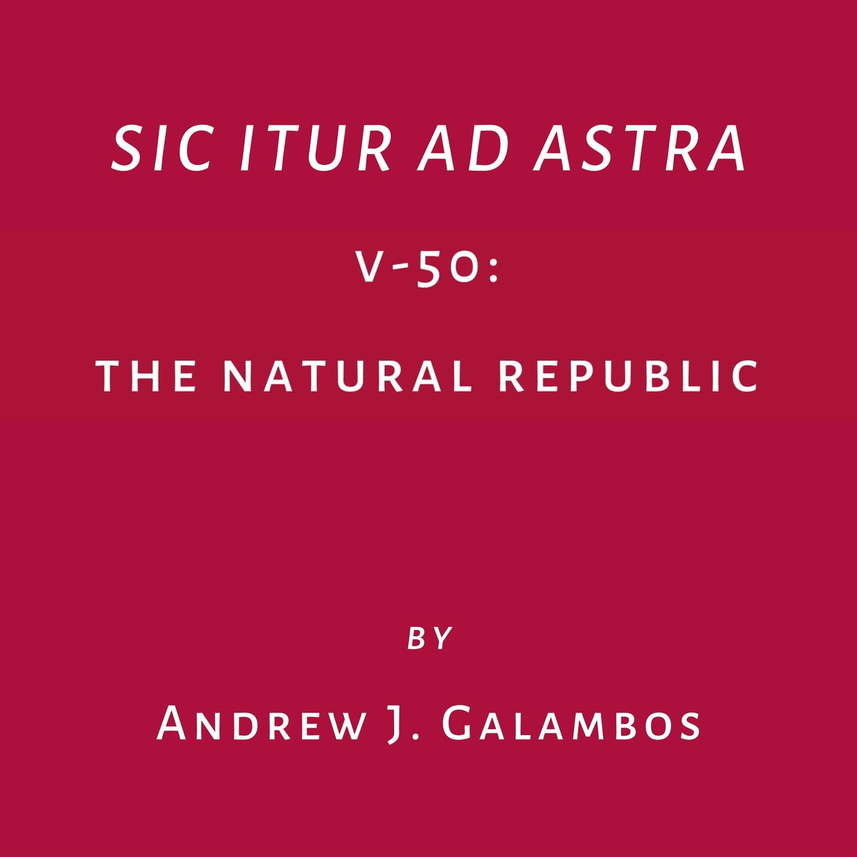 Sic Itur Ad Astra