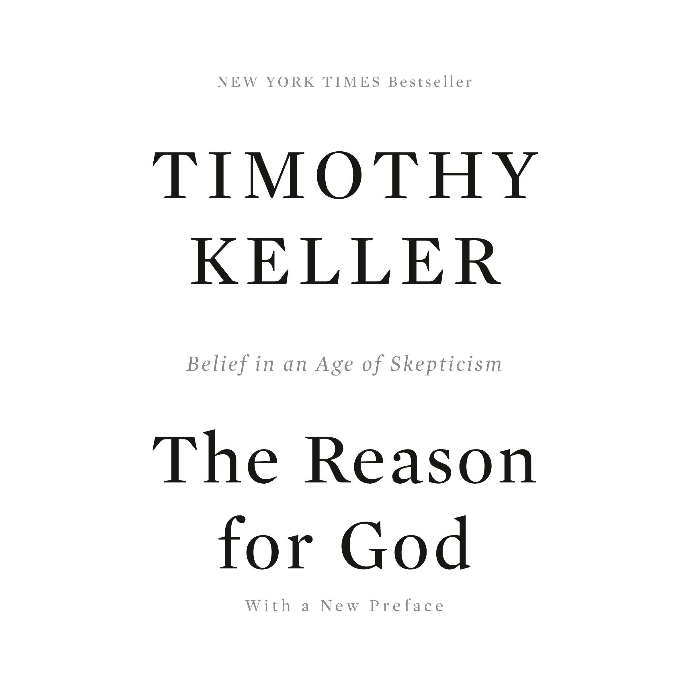 The Reason for God