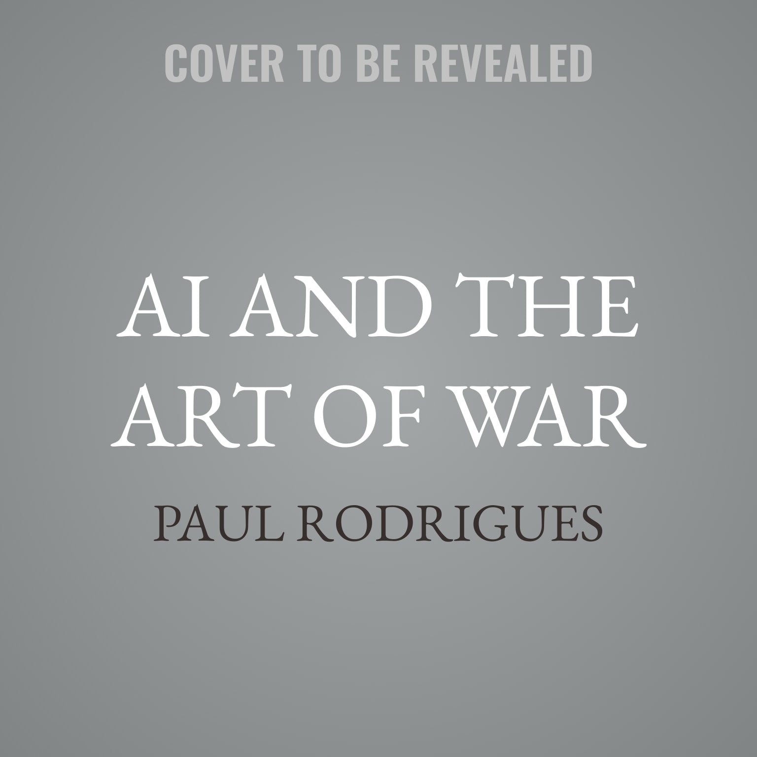 AI and the Art of War