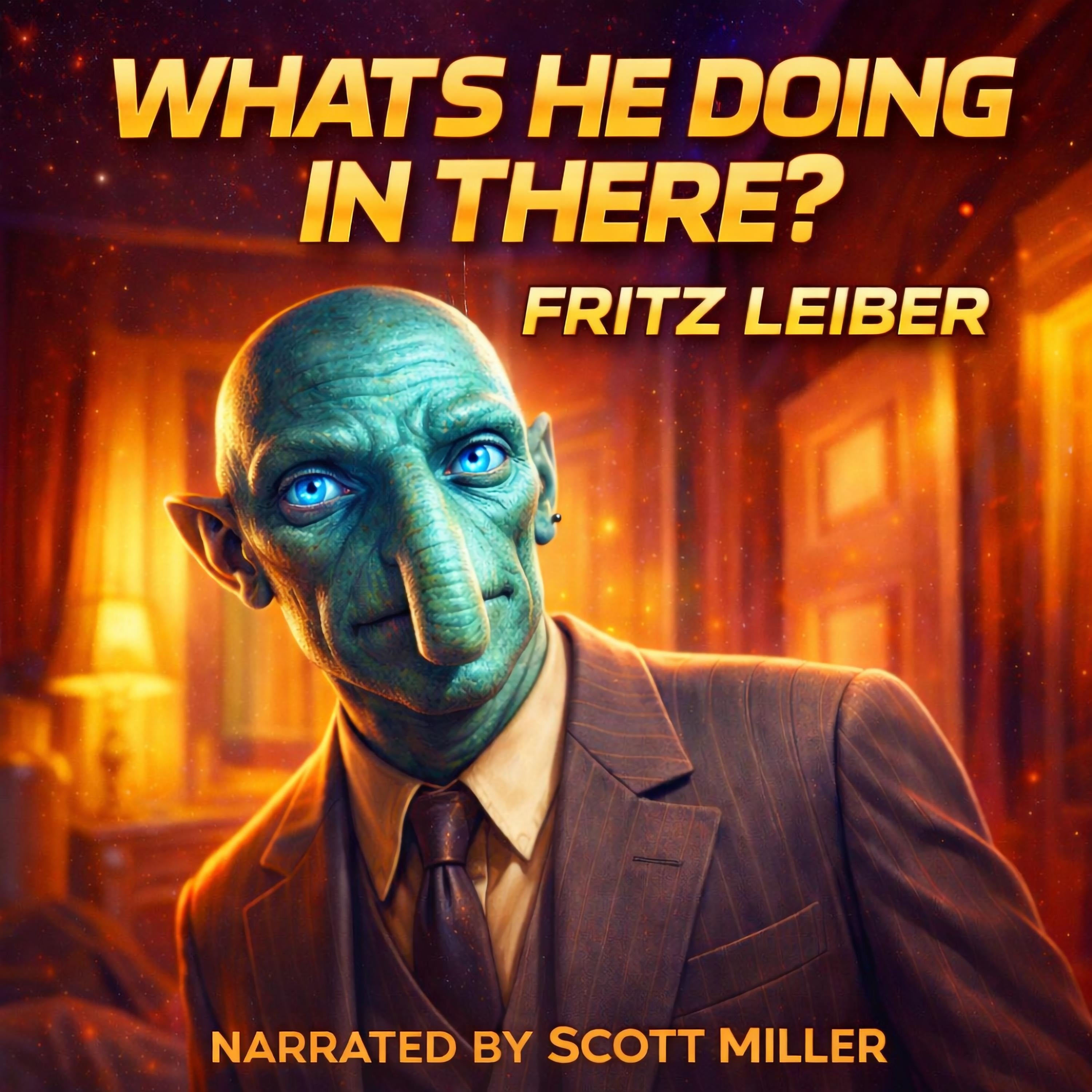 What's He Doing In There?