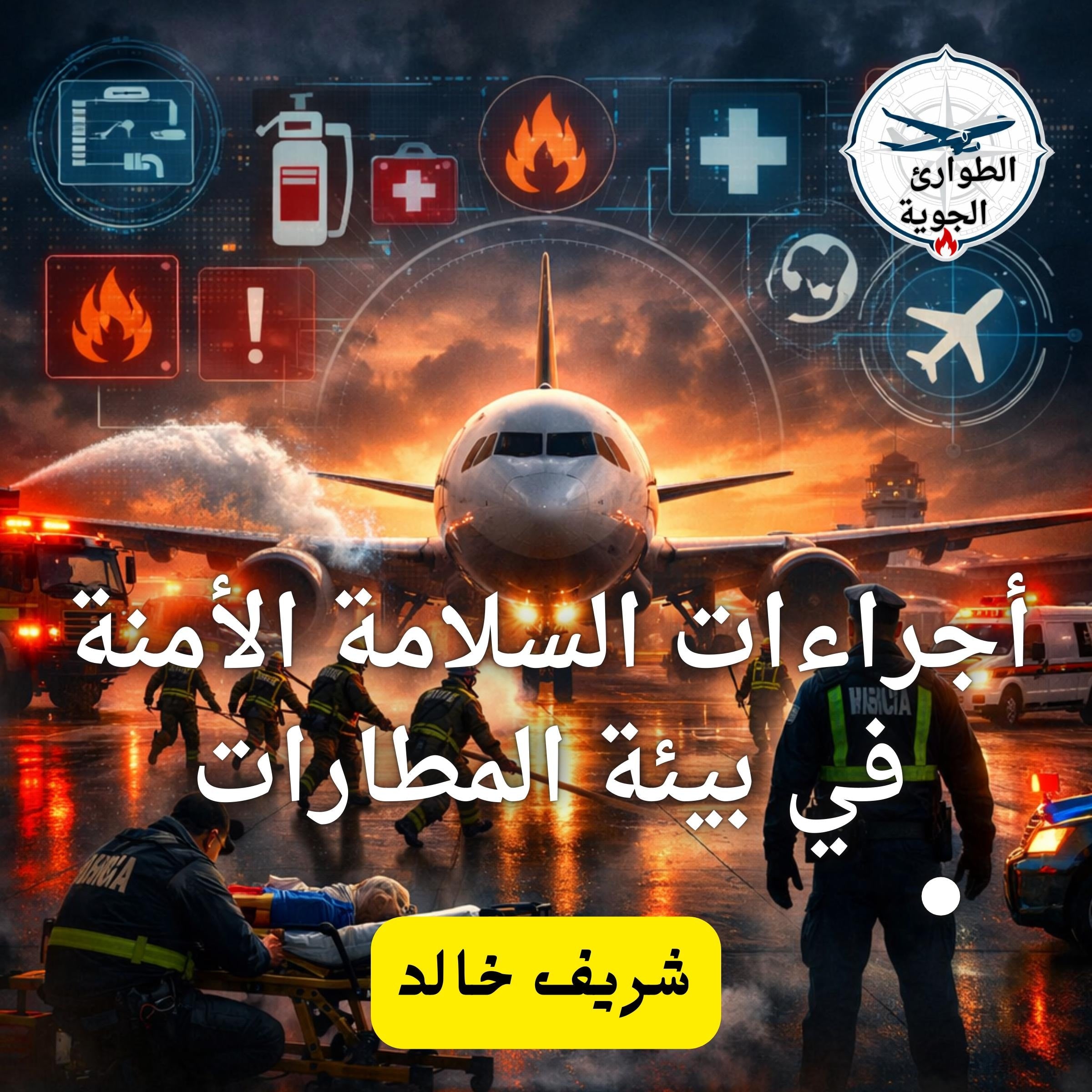 أجراءات السلامة الأمنة في بيئة المطارات