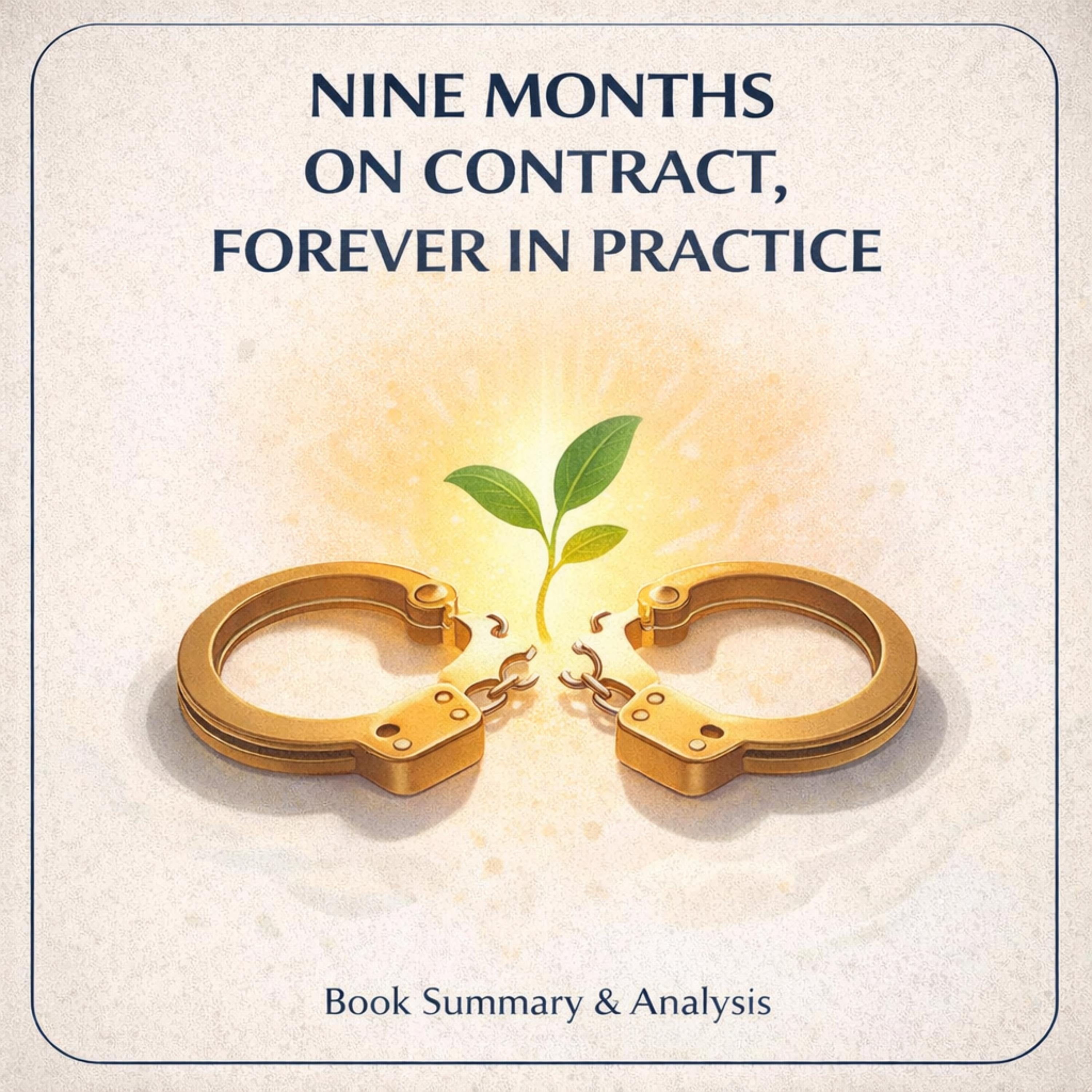 Nine Months on Contract, Forever in Practice