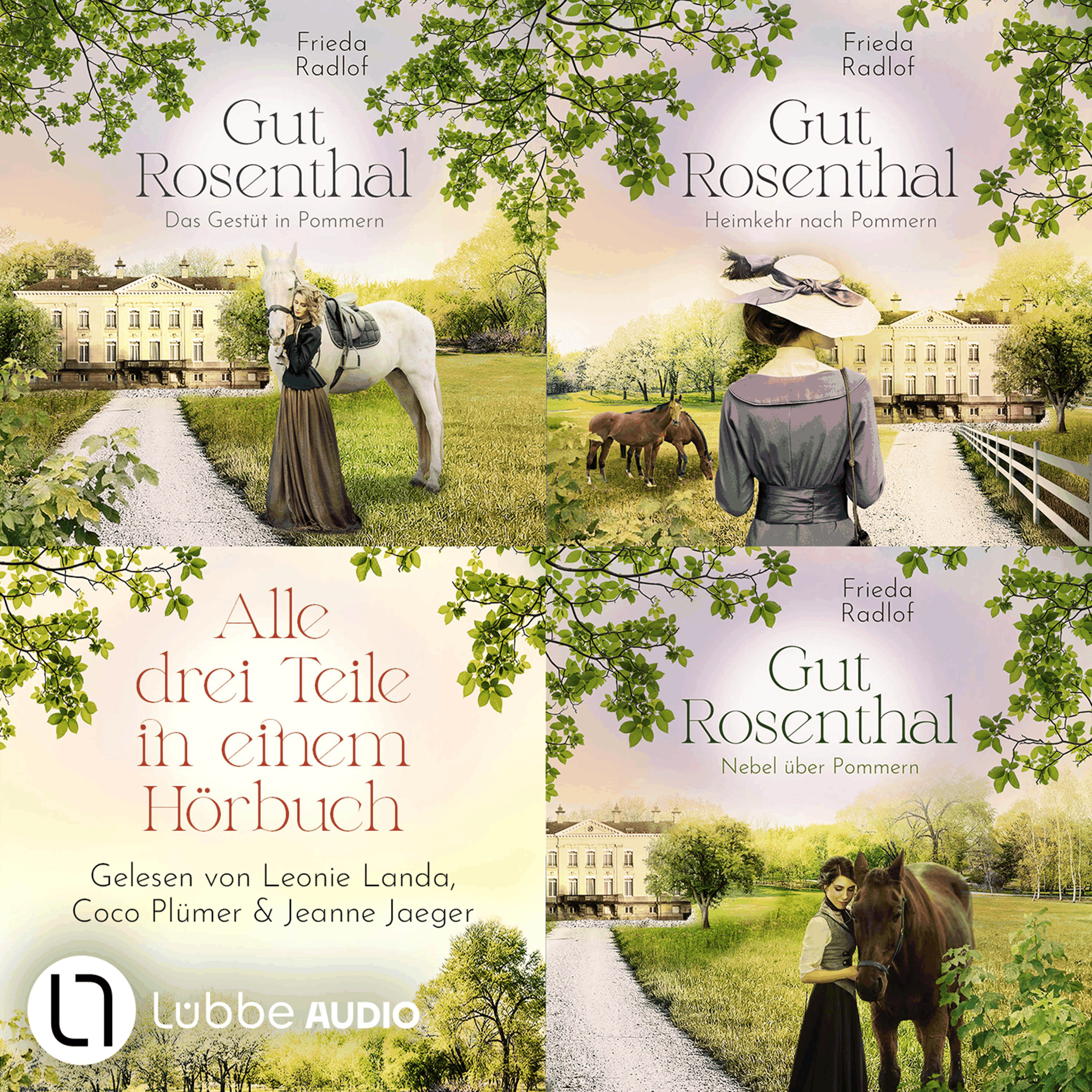 Gut Rosenthal - Sammelband - Teil 1-3