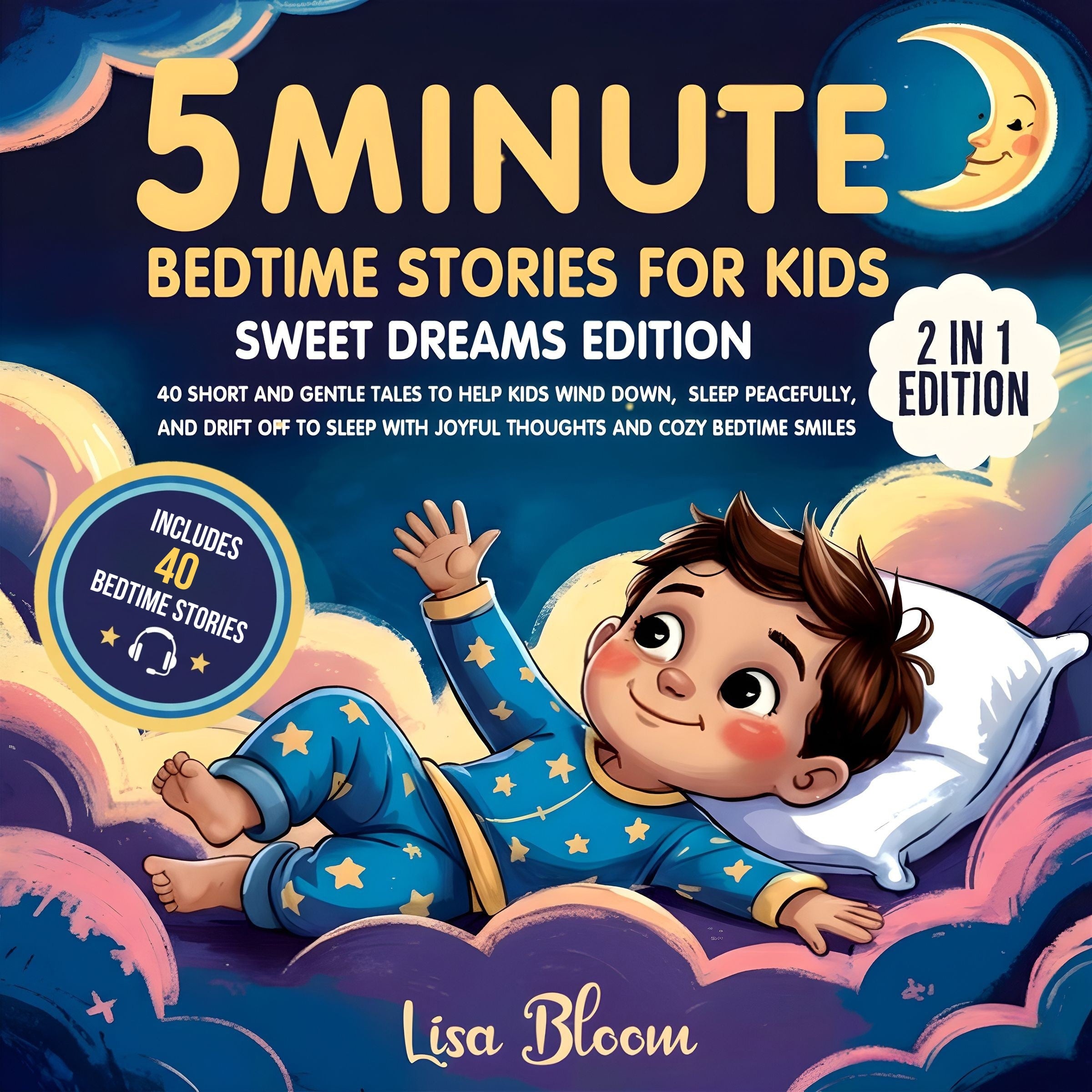 5-Minute Bedtime Stories for Kids - Sweet Dreams Edition