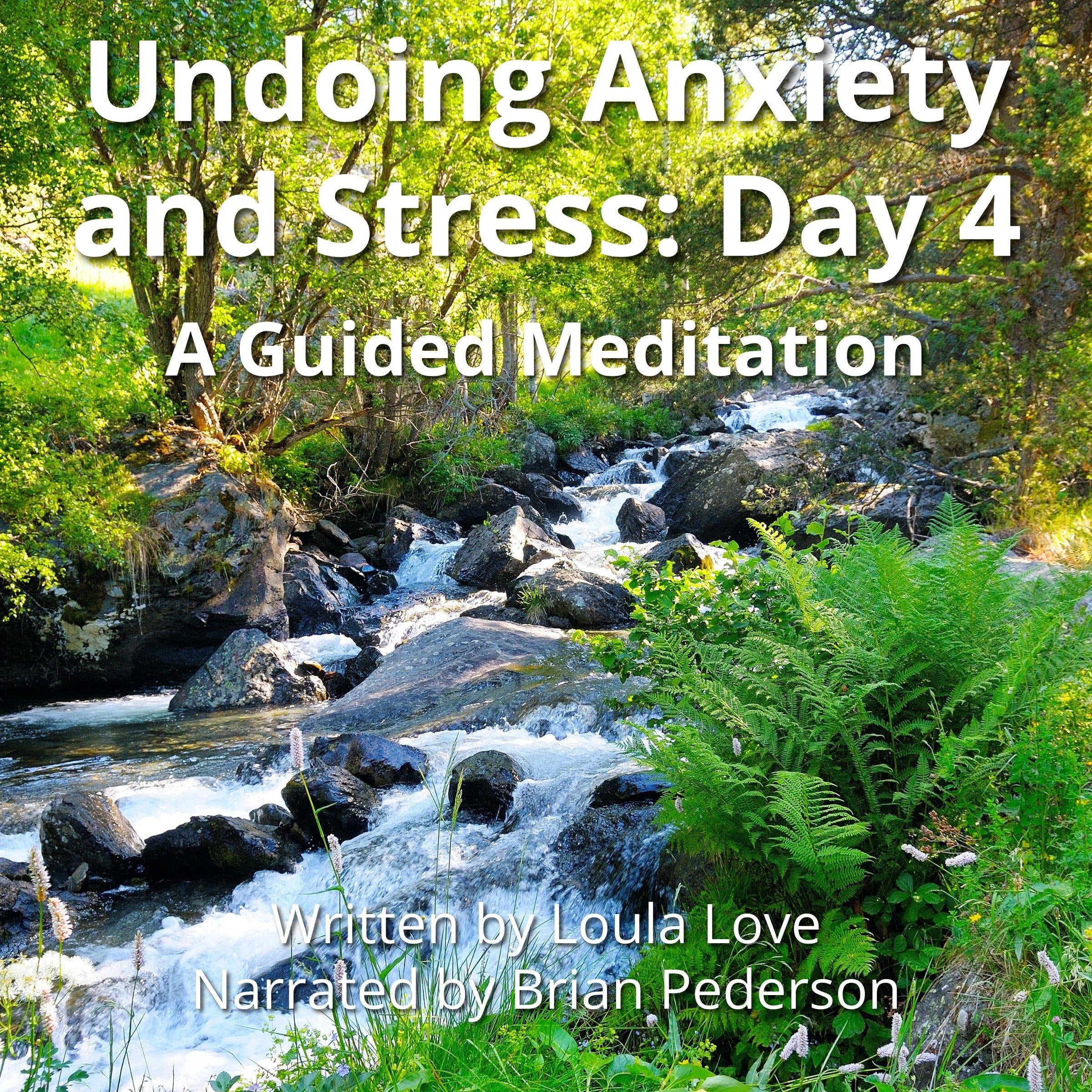 Undoing Anxiety and Stress: Day 4