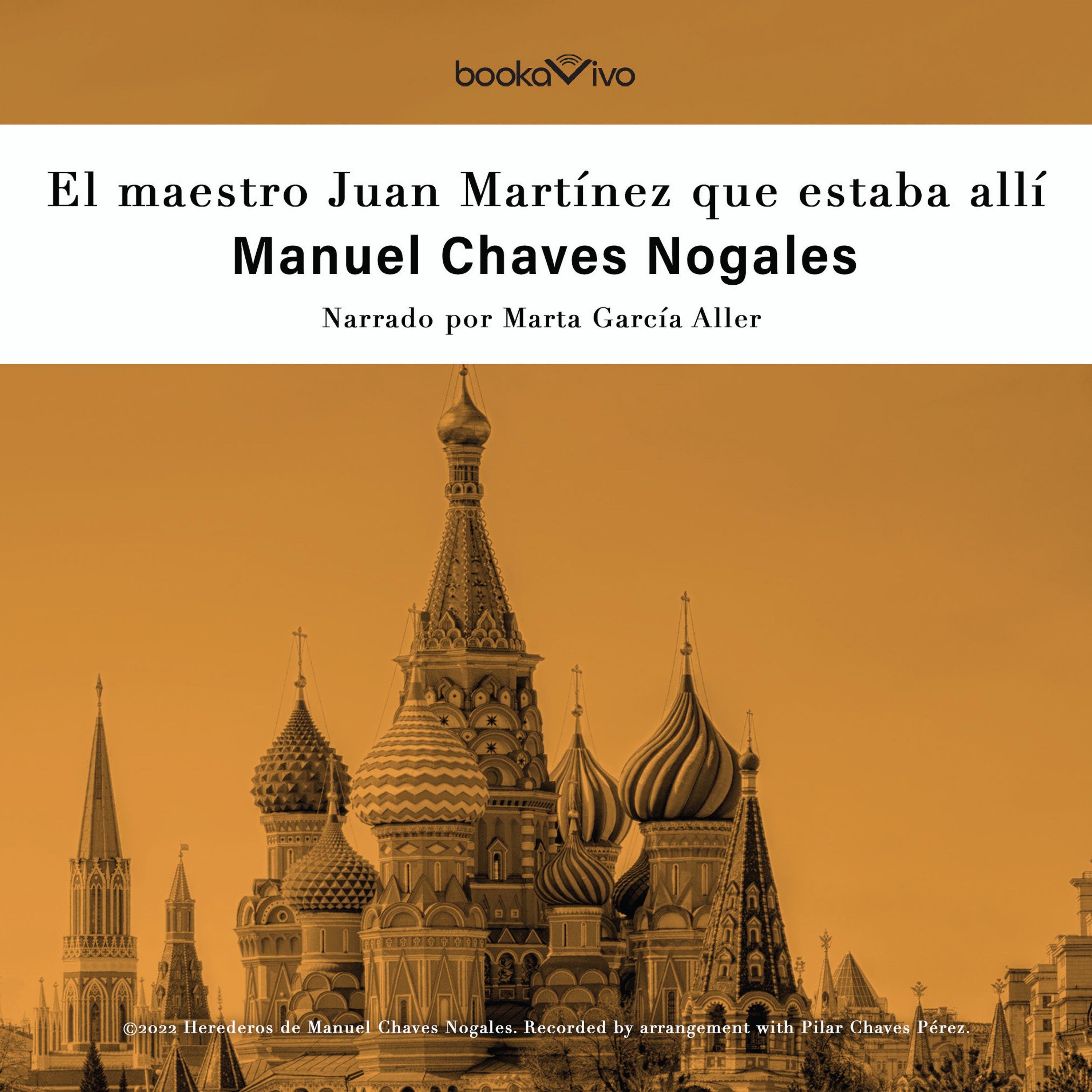 El maestro Juan Martínez que estaba allí
