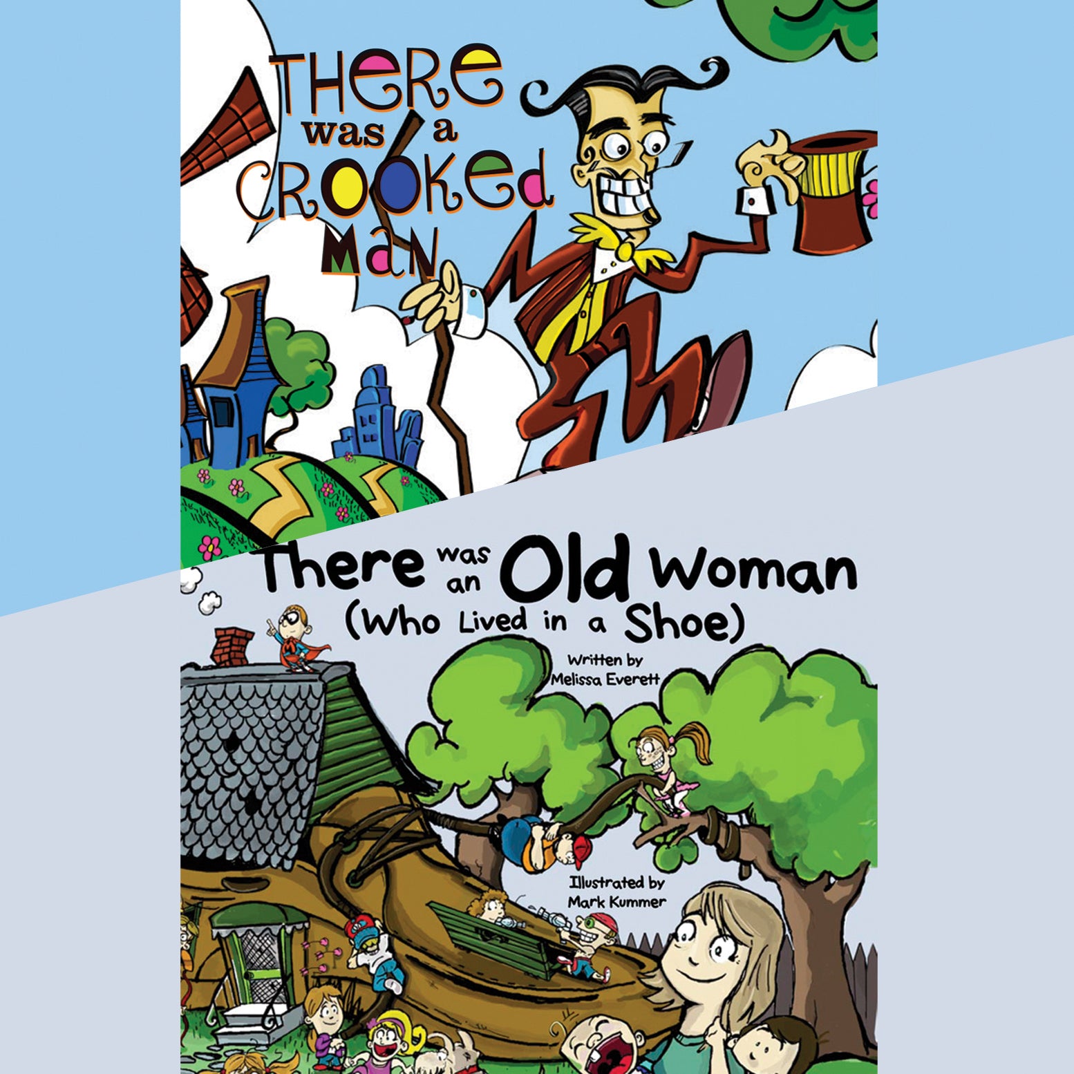 There Was an Old Woman (Who Lived in a Shoe) &amp; There Was a Crooked Man