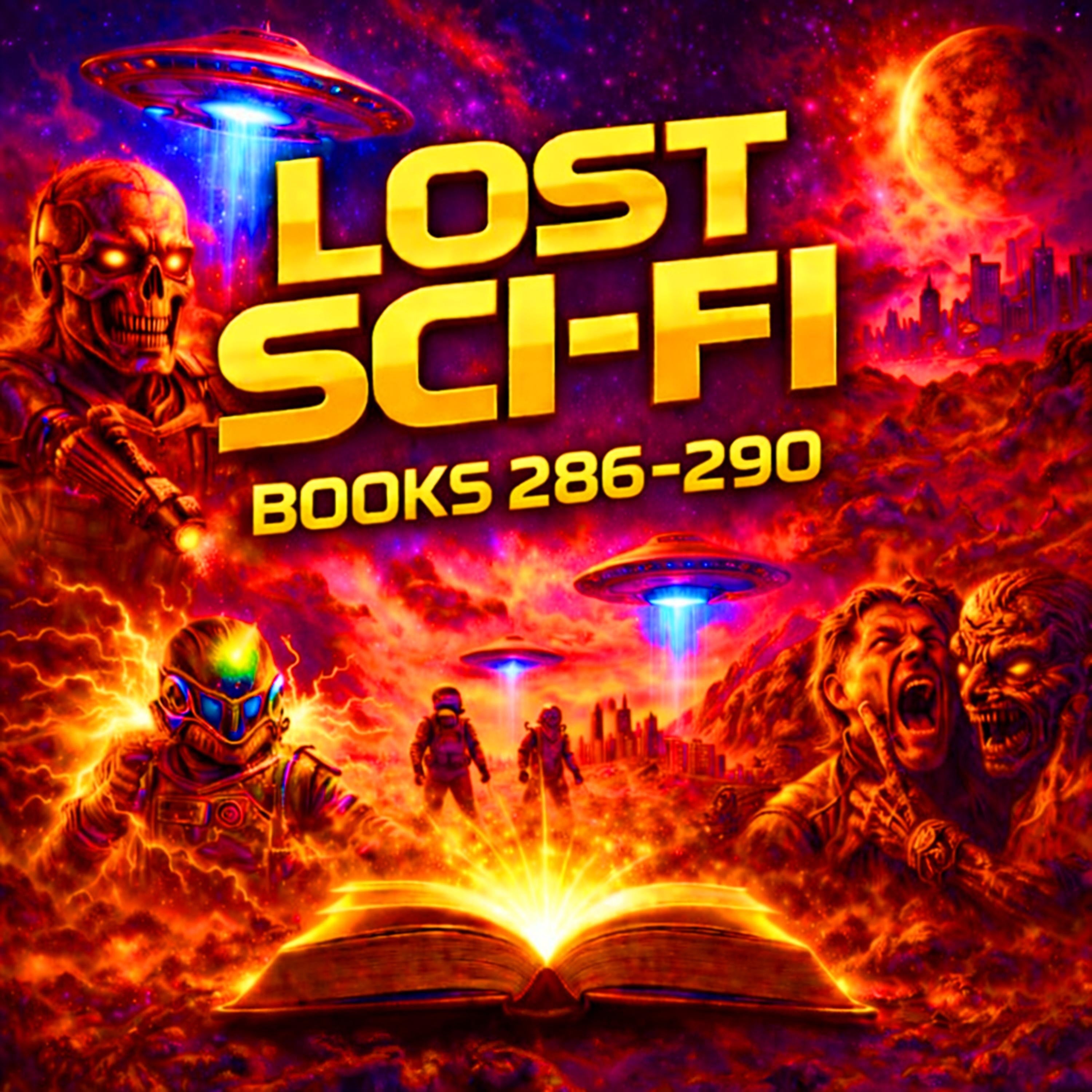 Lost Sci-Fi Books 286 thru 290 - Five Vintage Sci-Fi Short Stories from the 1930s, 40s, 50s and 60s
