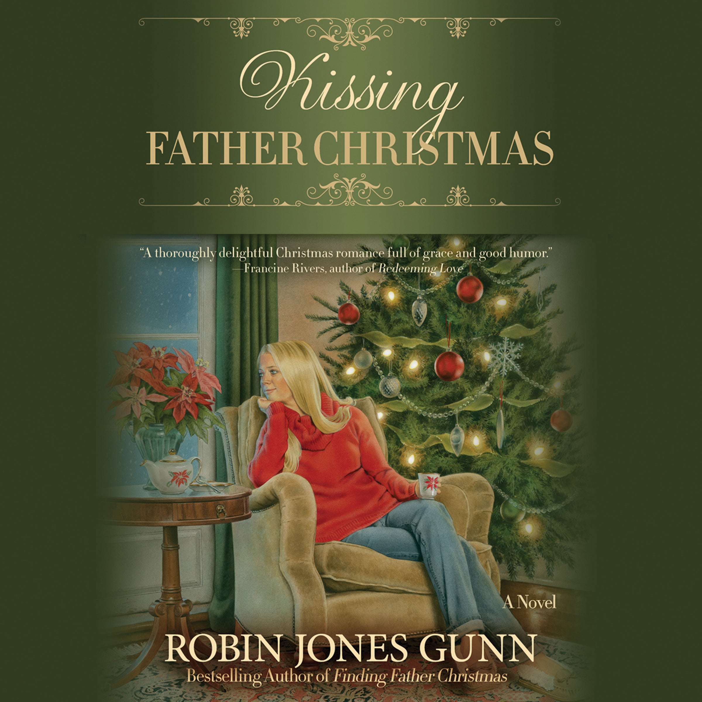 Kissing Father Christmas