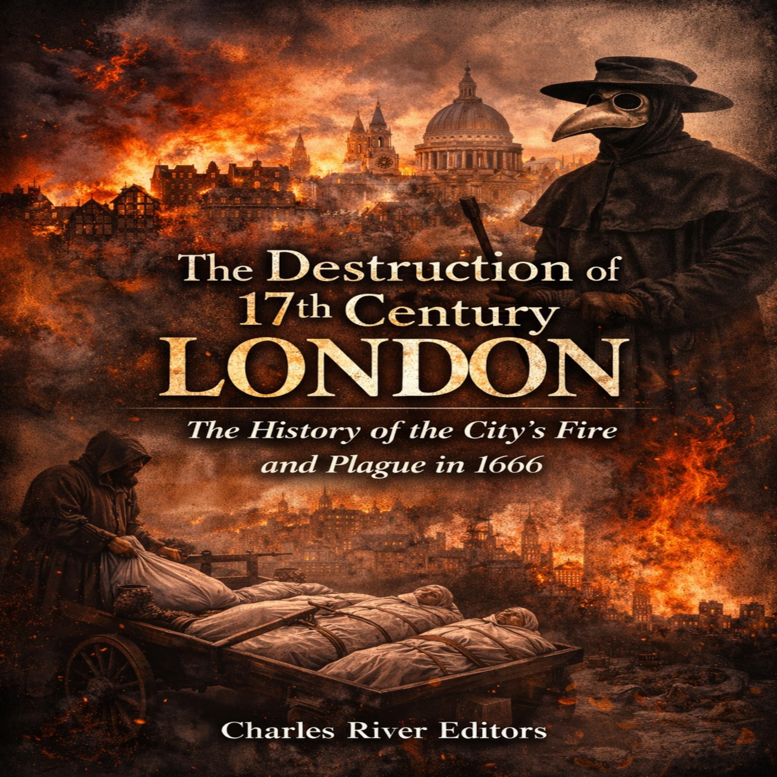 The Destruction of 17th Century London: The History of the City's Fire and Plague in 1666
