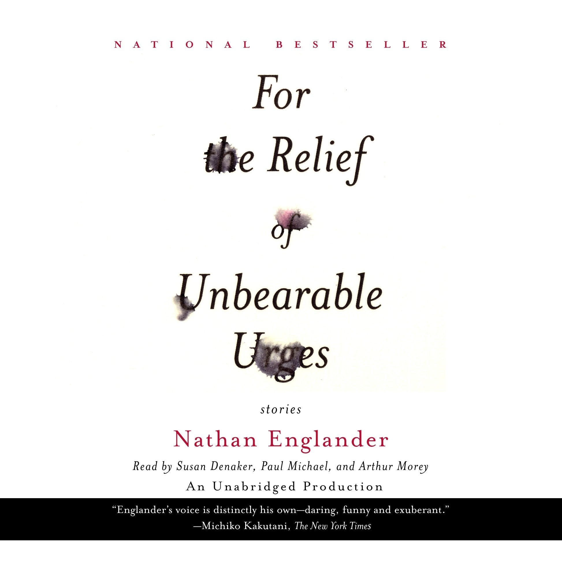 For the Relief of Unbearable Urges (Short Story)