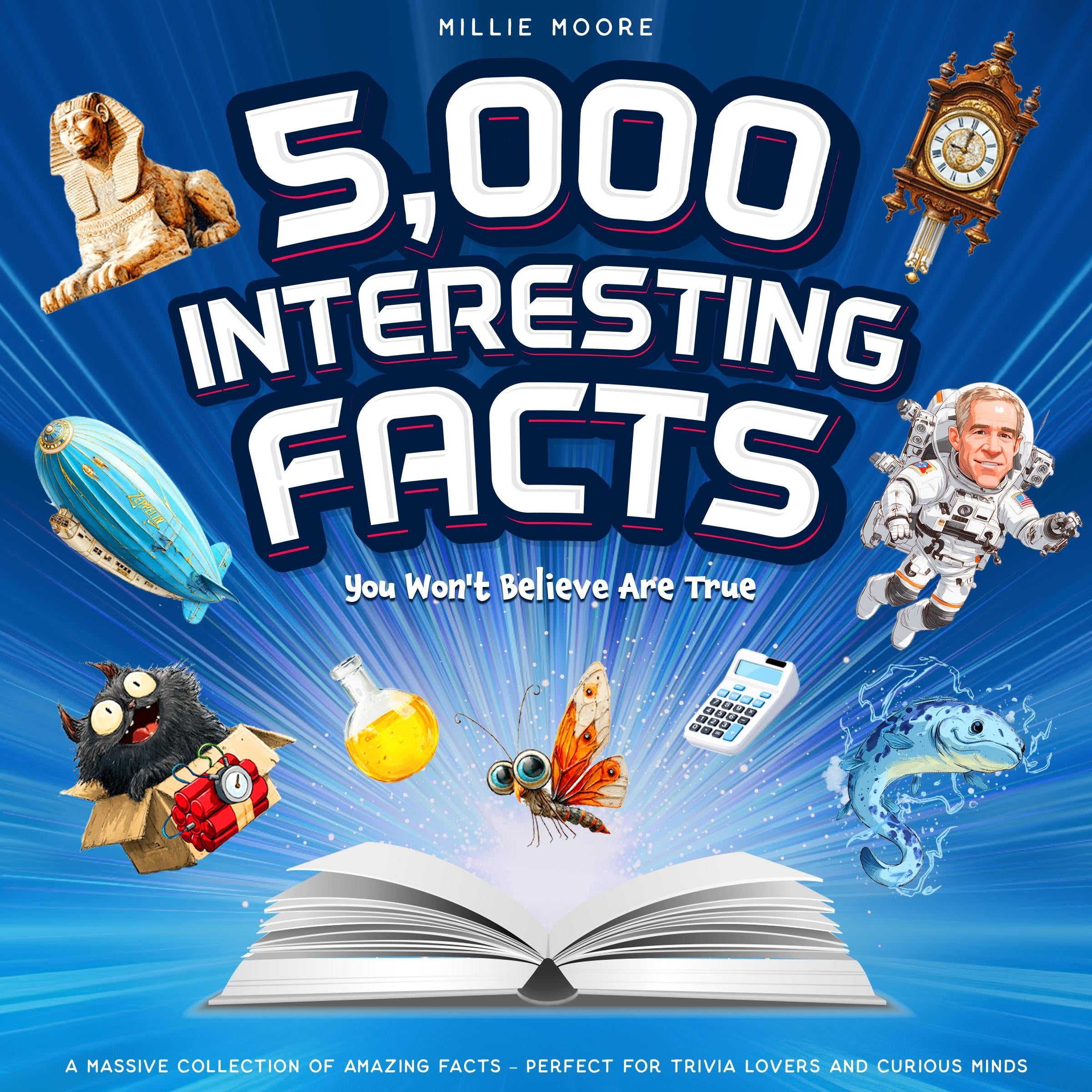 5,000 Interesting Facts You Won't Believe Are True - A Massive Collection of Amazing Facts - Perfect for Trivia Lovers and Curious Minds