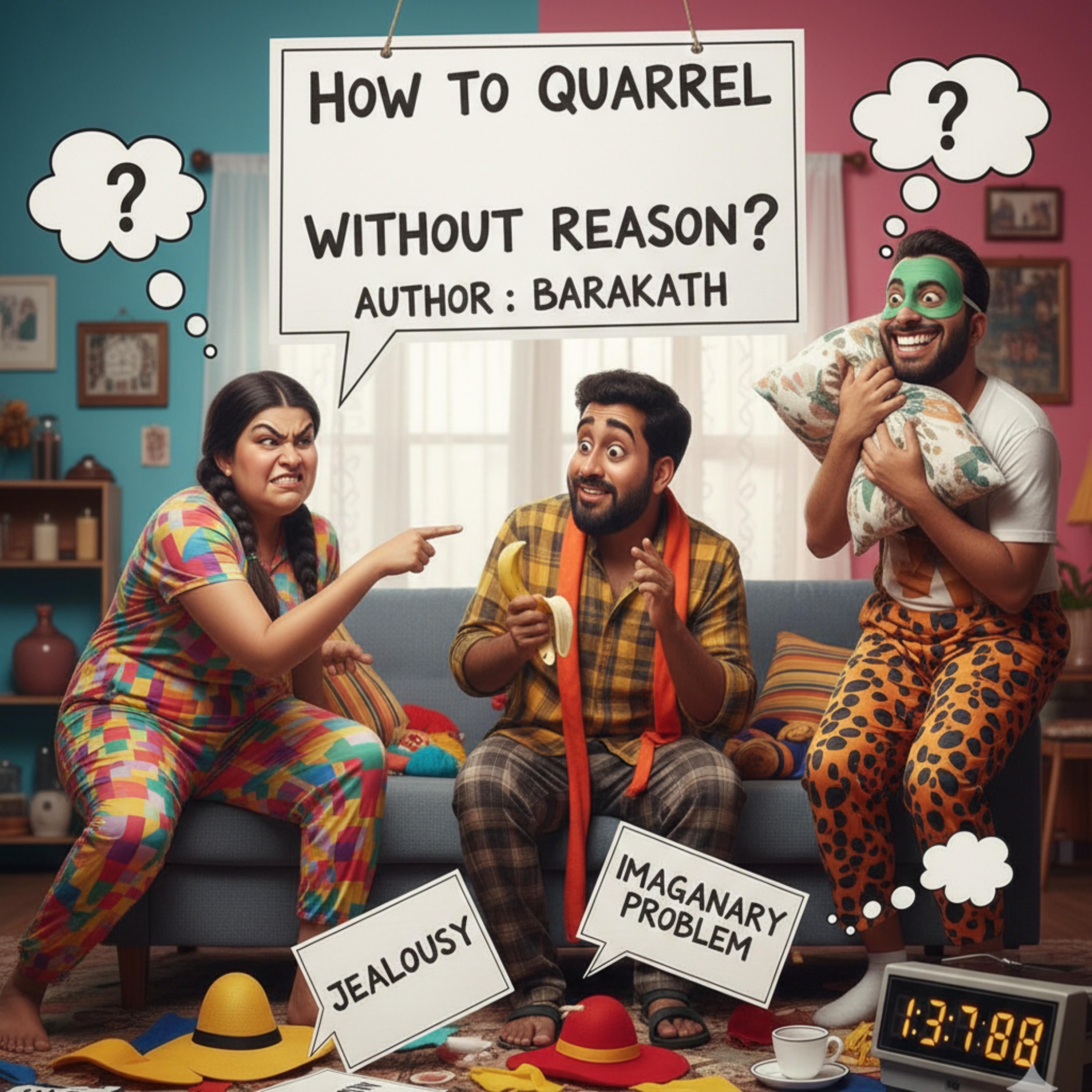 HOW TO QUARREL WITHOUT REASON?