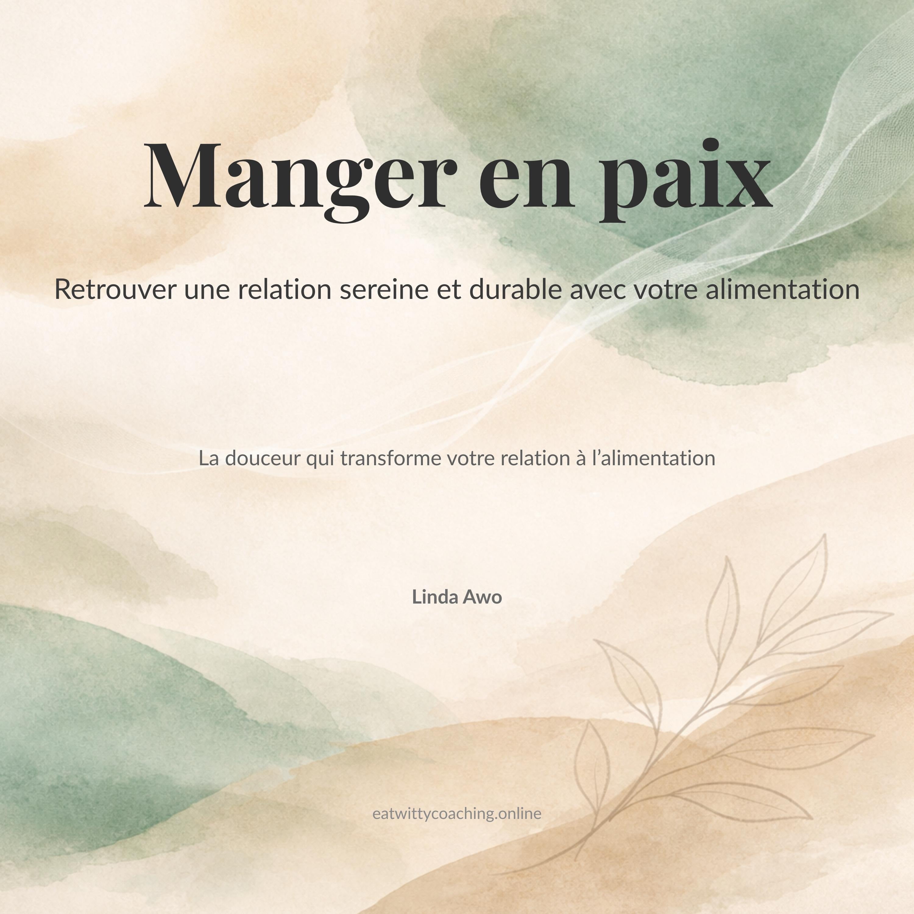 Manger en paix