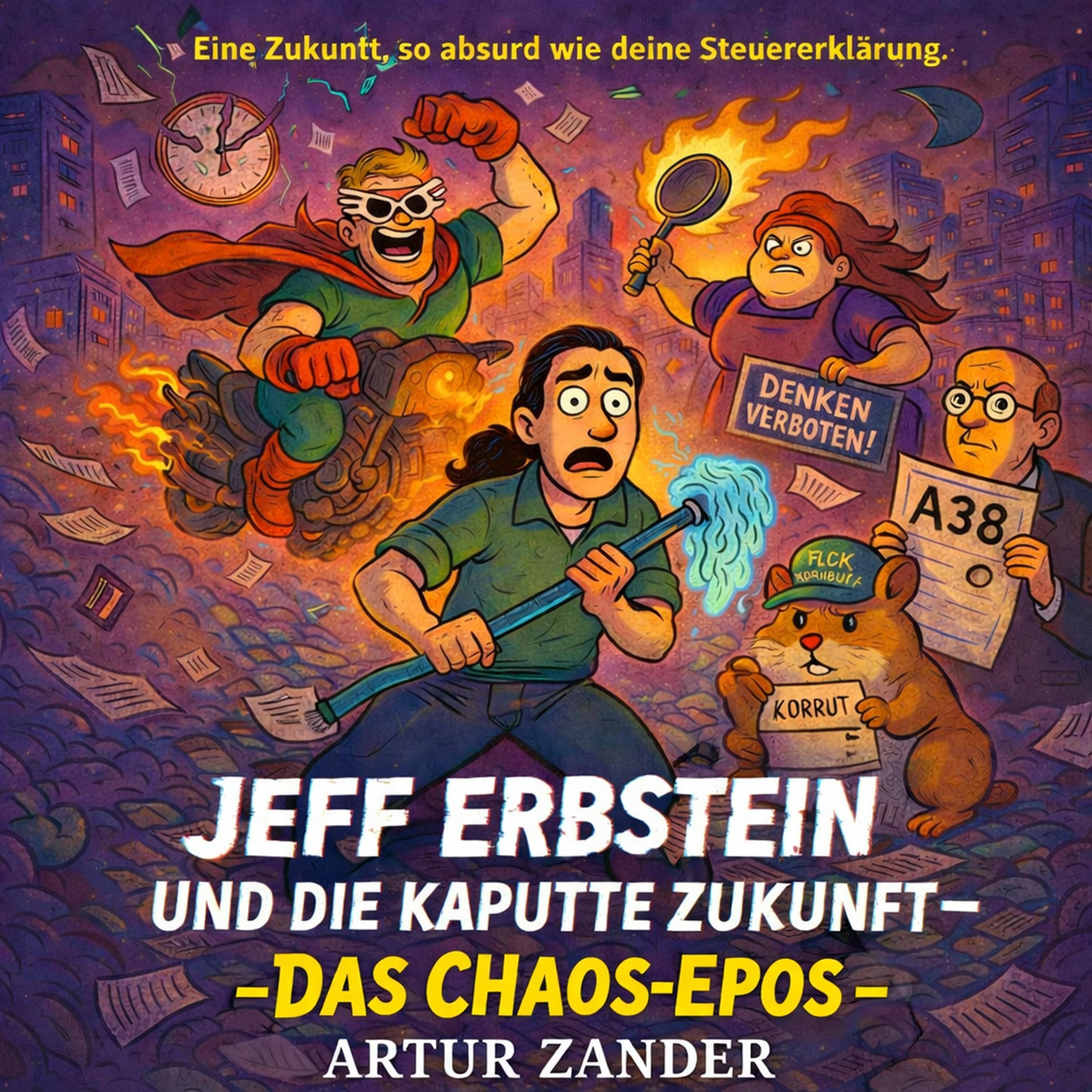 Jeff Erbstein und die kaputte Zukunft - Das Chaos-Epos
