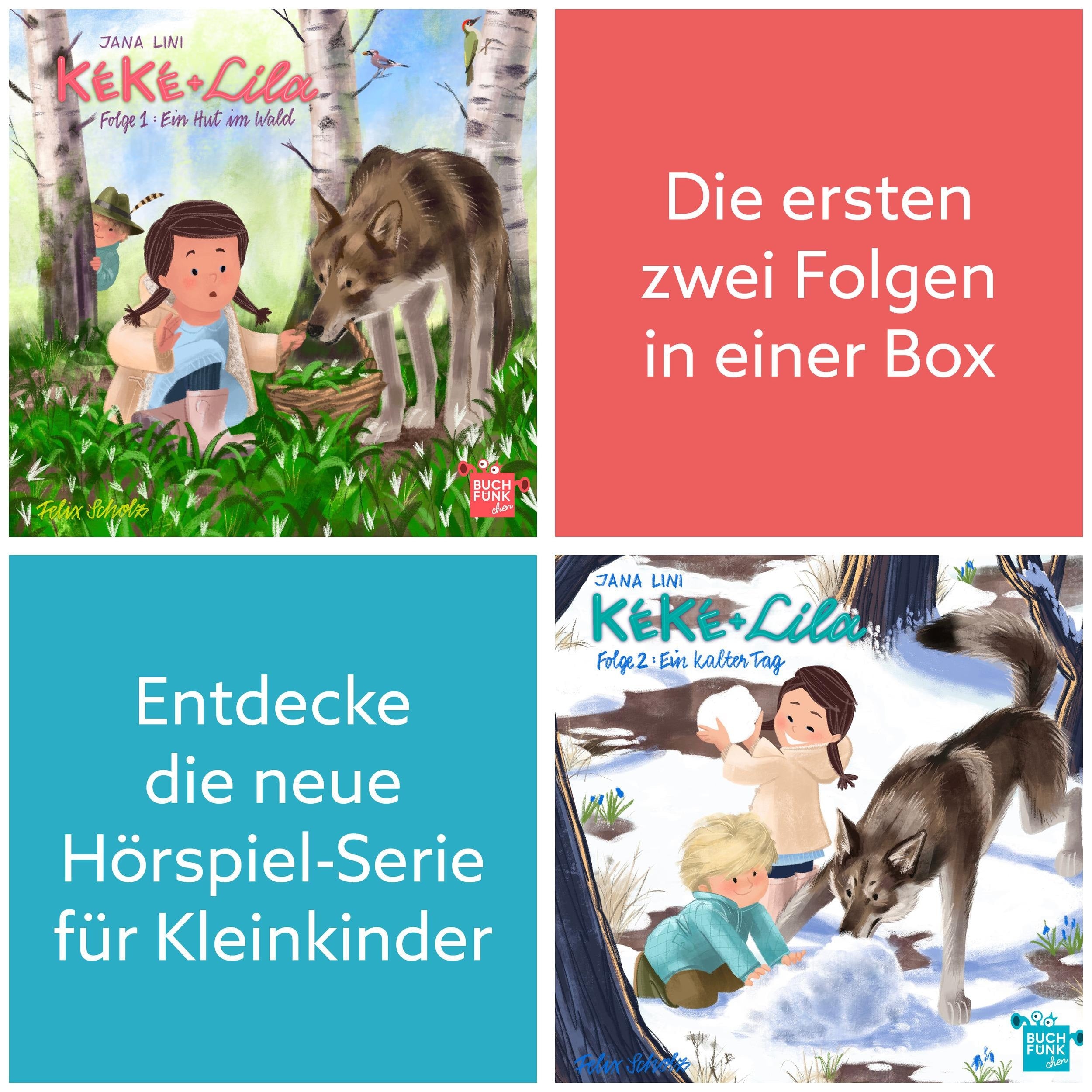 Kéké und Lila - Folge 1 und 2 - Die ersten beiden Folgen in einer Box (ungekuerzt)