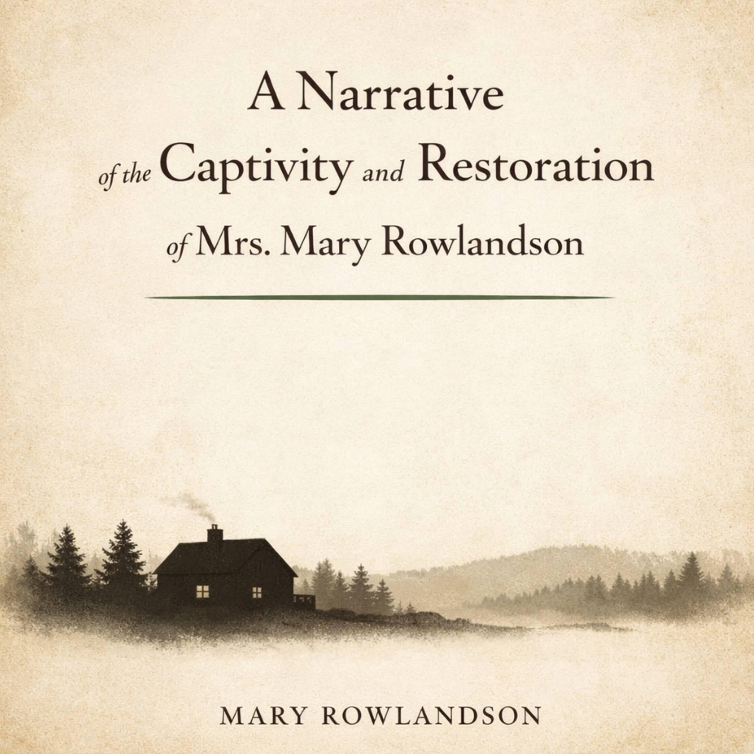 A Narrative of the Captivity and Restoration of Mrs. Mary Rowlandson