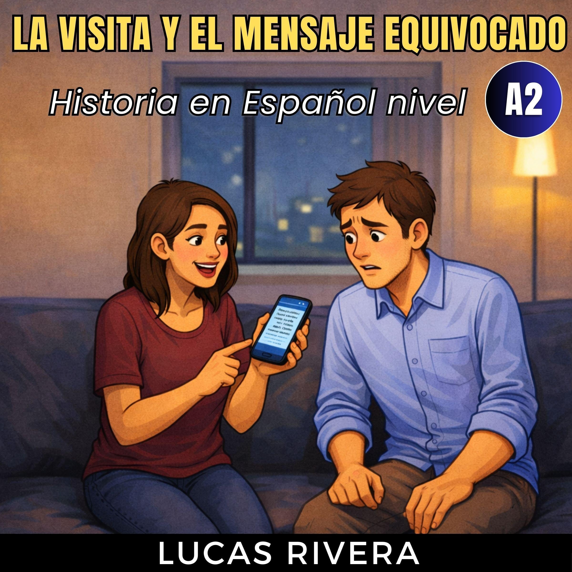 La visita y el mensaje equivocado - Historia en Español A2 (Spanish Story for A2 Learners)