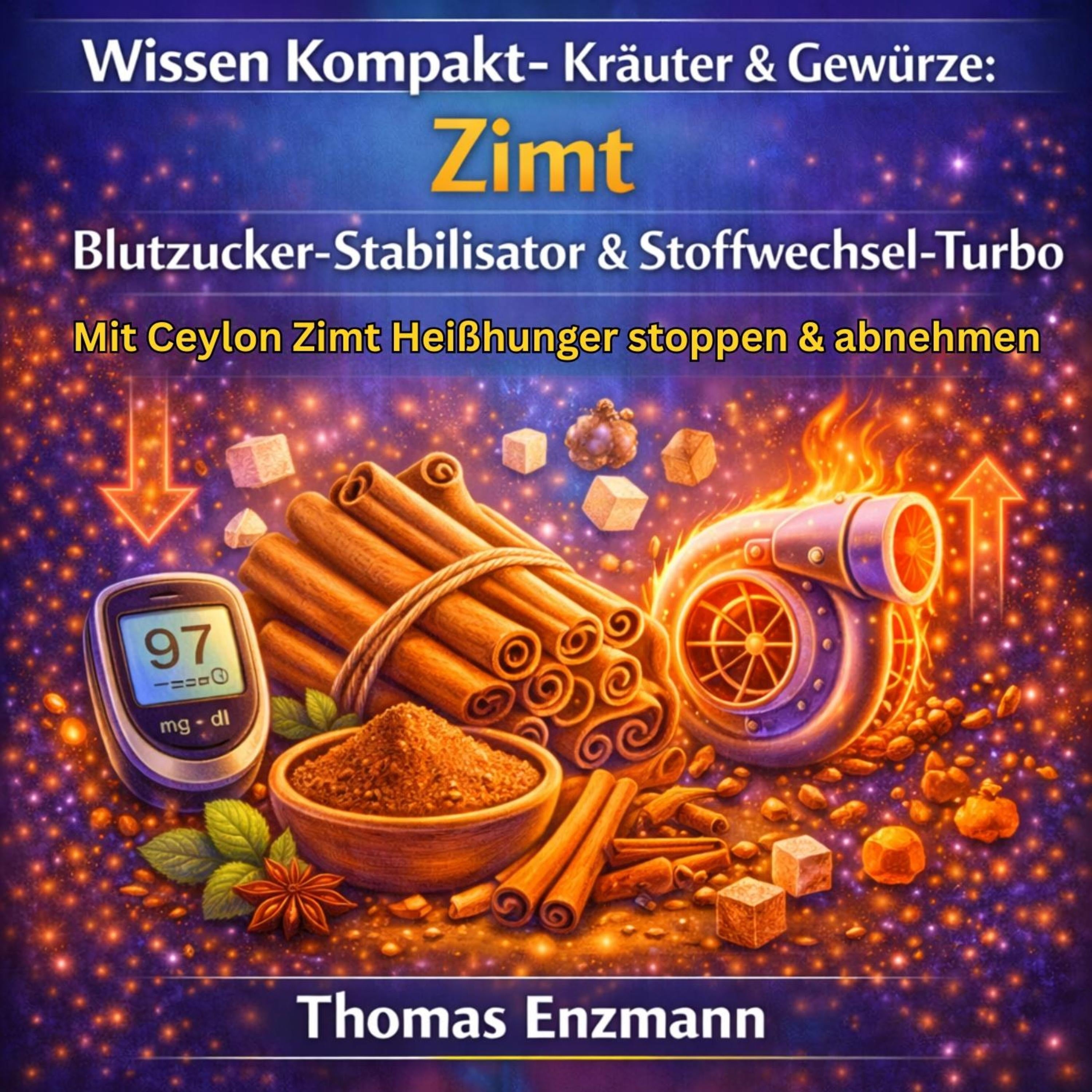 Wissen Kompakt- Kräuter & Gewürze: Zimt - Blutzucker-Stabilisator & Stoffwechsel-Turbo