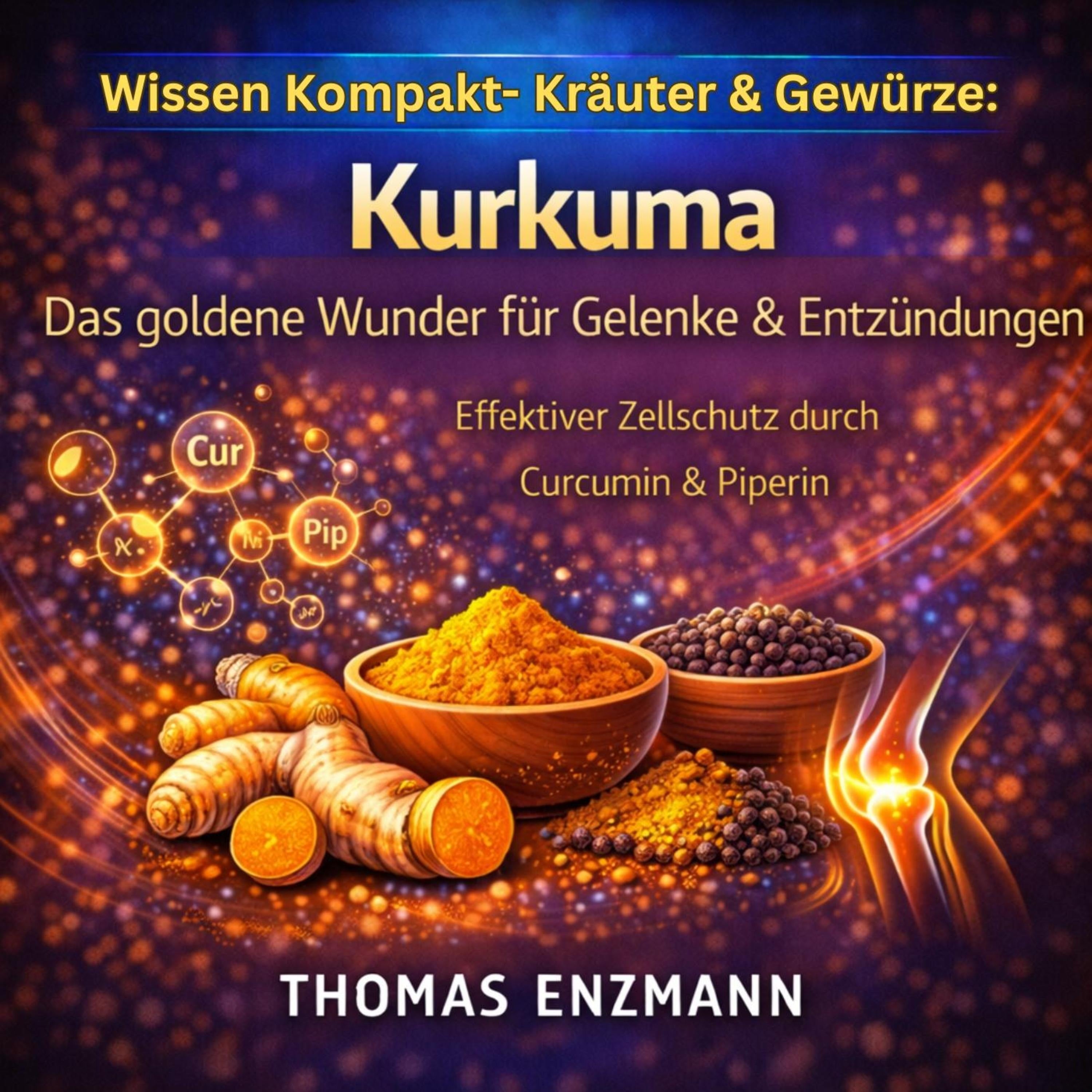 Wissen Kompakt- Kräuter & Gewürze: Kurkuma - Das goldene Wunder für Gelenke & Entzündungen