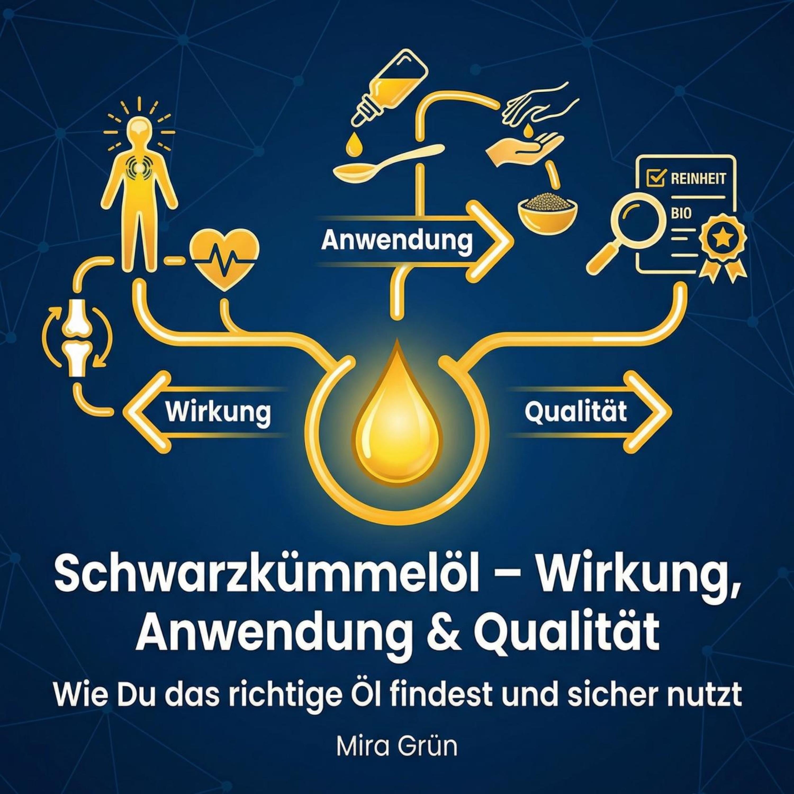 Schwarzkümmelöl - Wirkung, Anwendung & Qualität