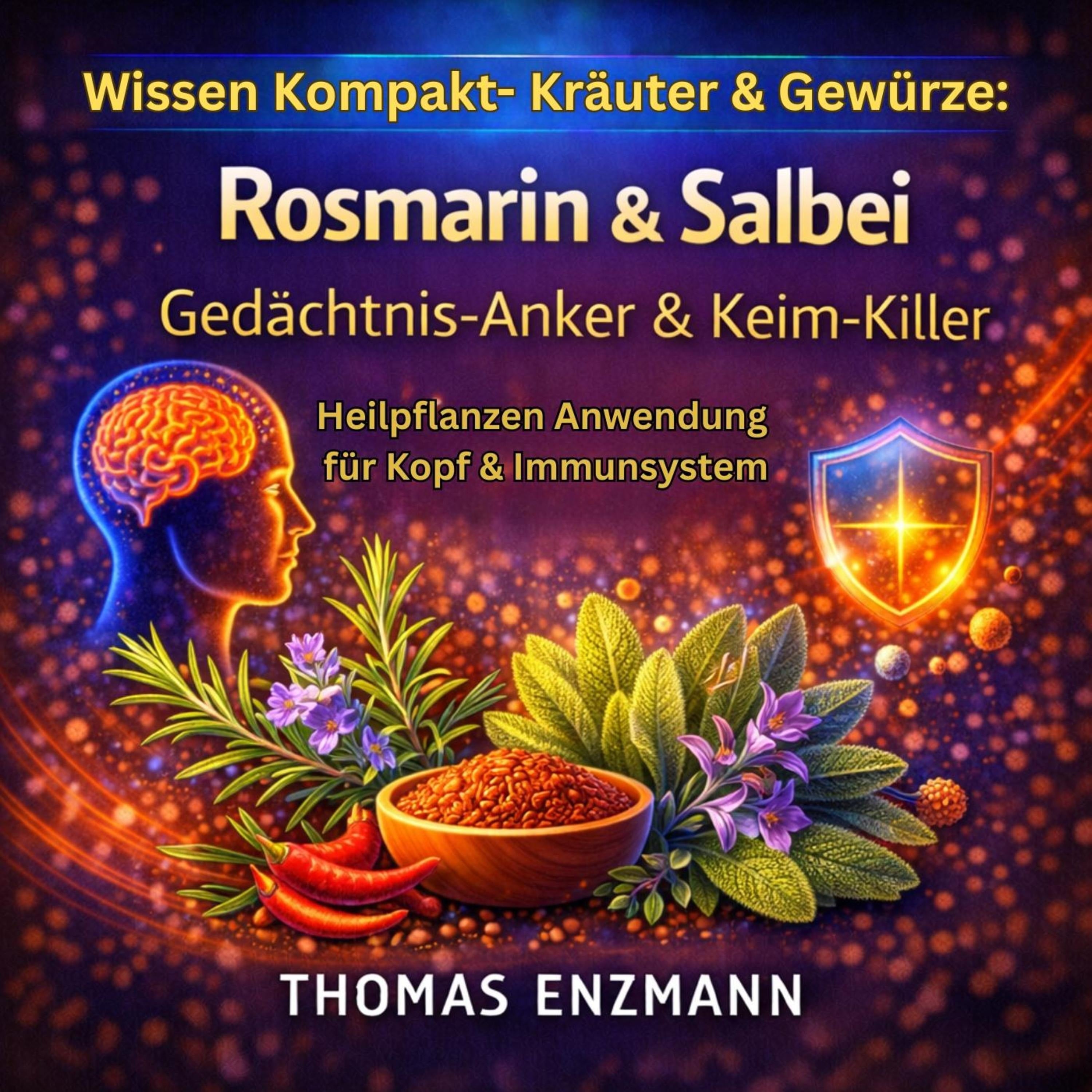 Wissen Kompakt- Kräuter & Gewürze: Rosmarin & Salbei - Gedächtnis-Anker & Keim-Killer