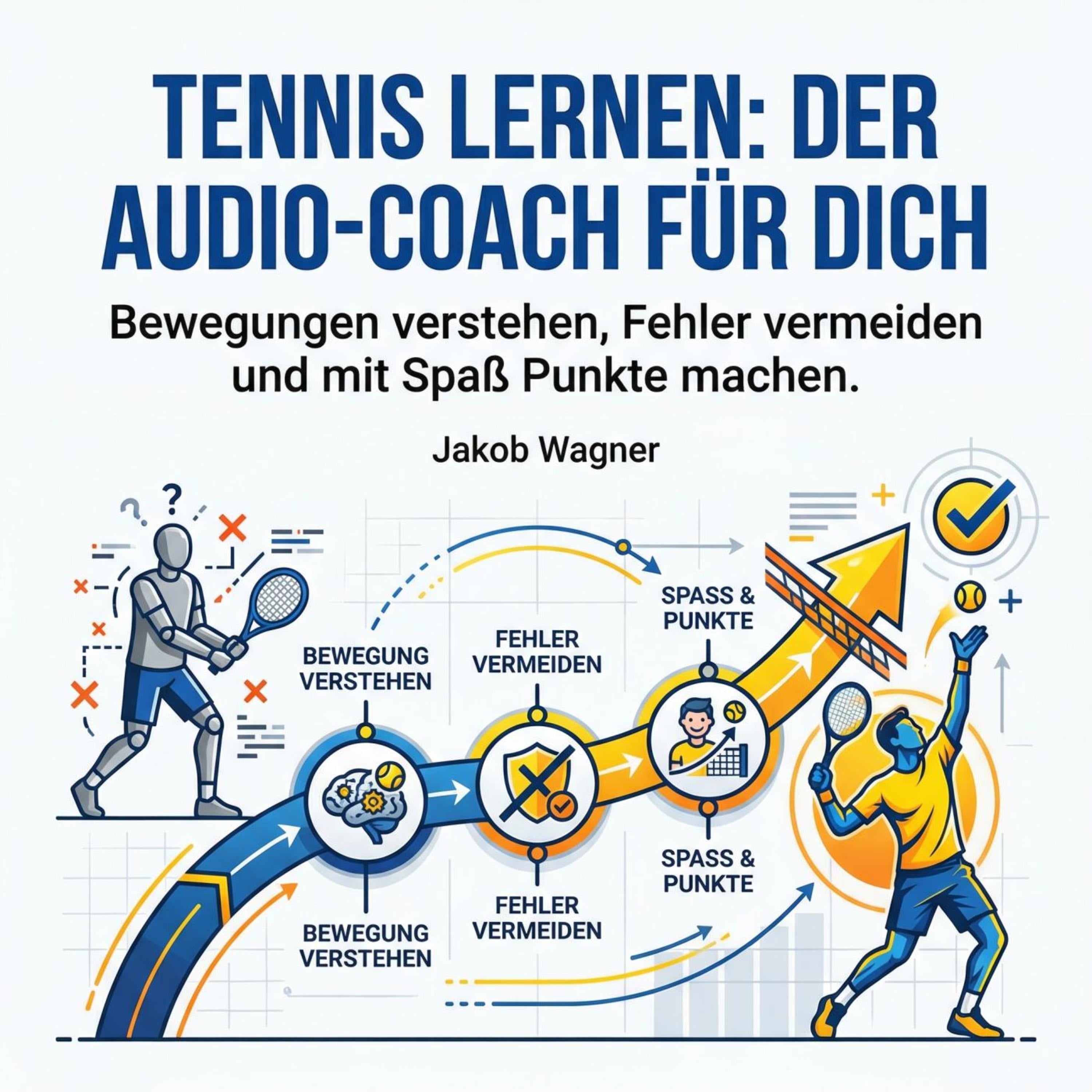 Tennis lernen: Der Audio-Coach für dich