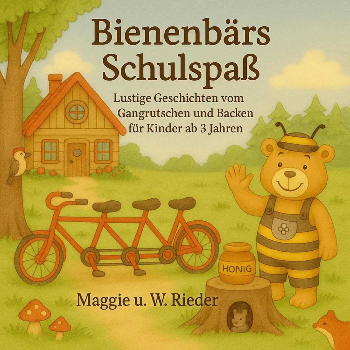 Bienenbärs Schulspaß - Eine Kindergeschichte
