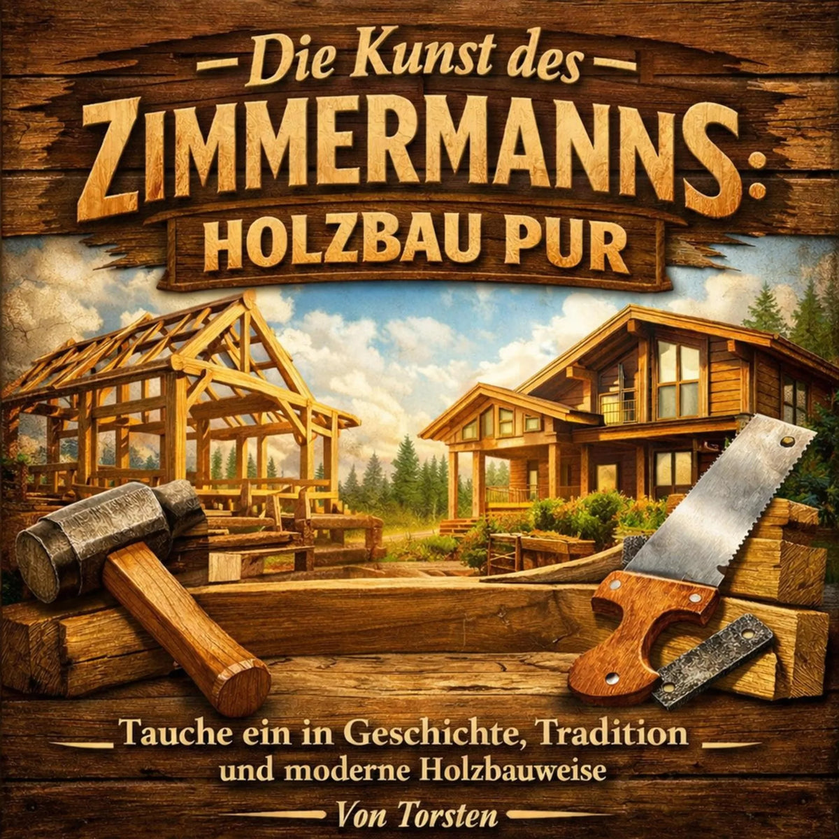 Die Kunst des Zimmermanns: Holzbau pur