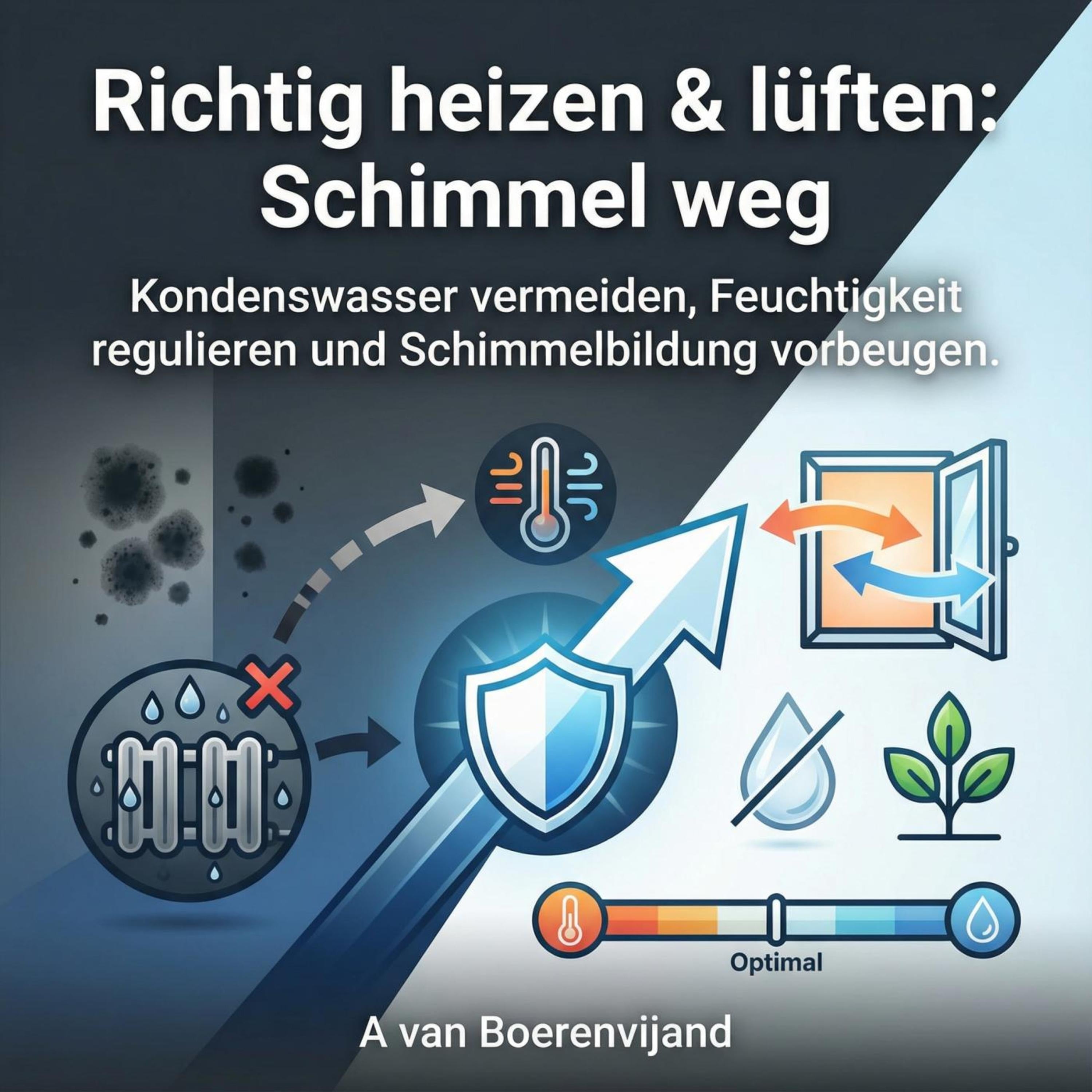 Richtig heizen & lüften - Schimmel weg