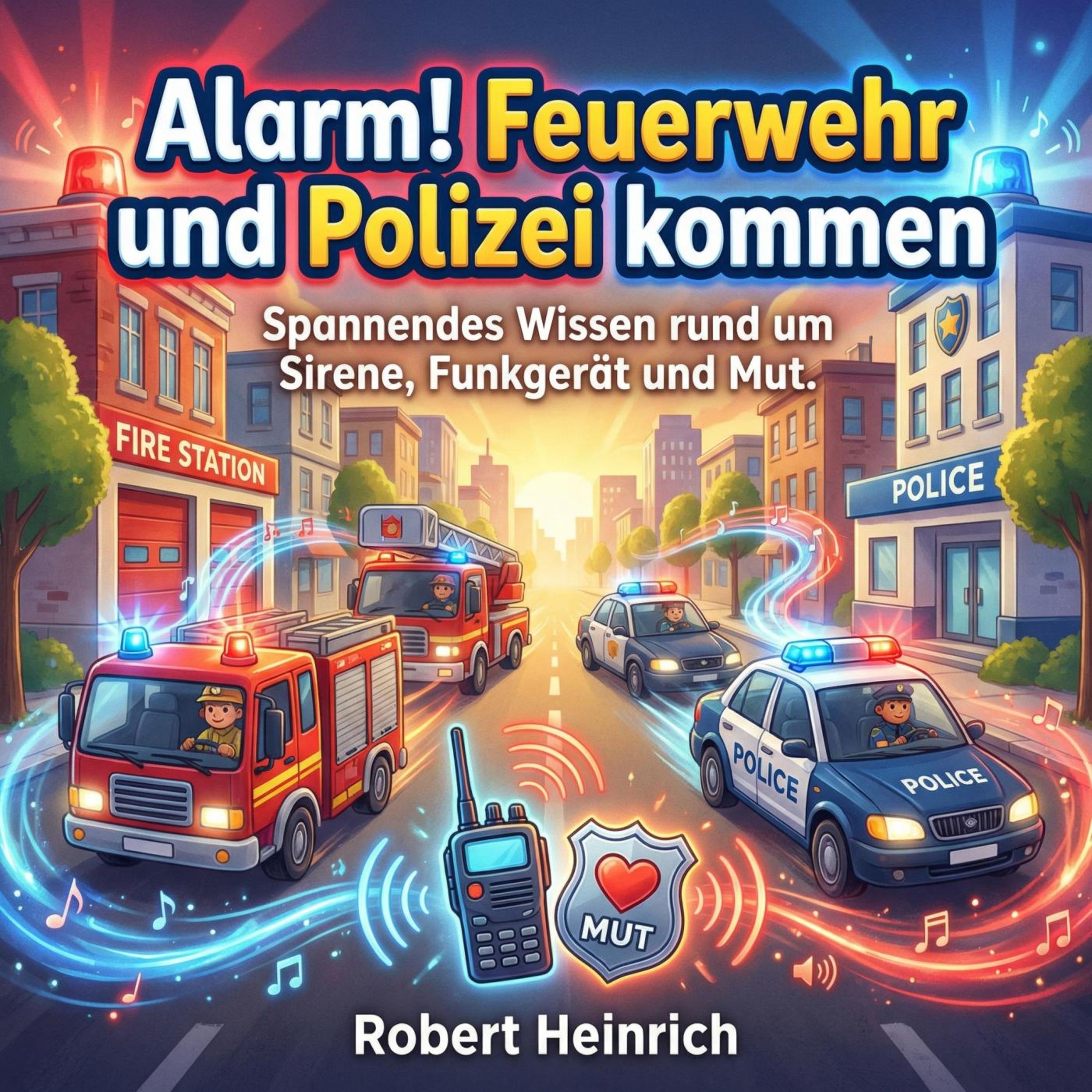 Alarm! Feuerwehr und Polizei kommen