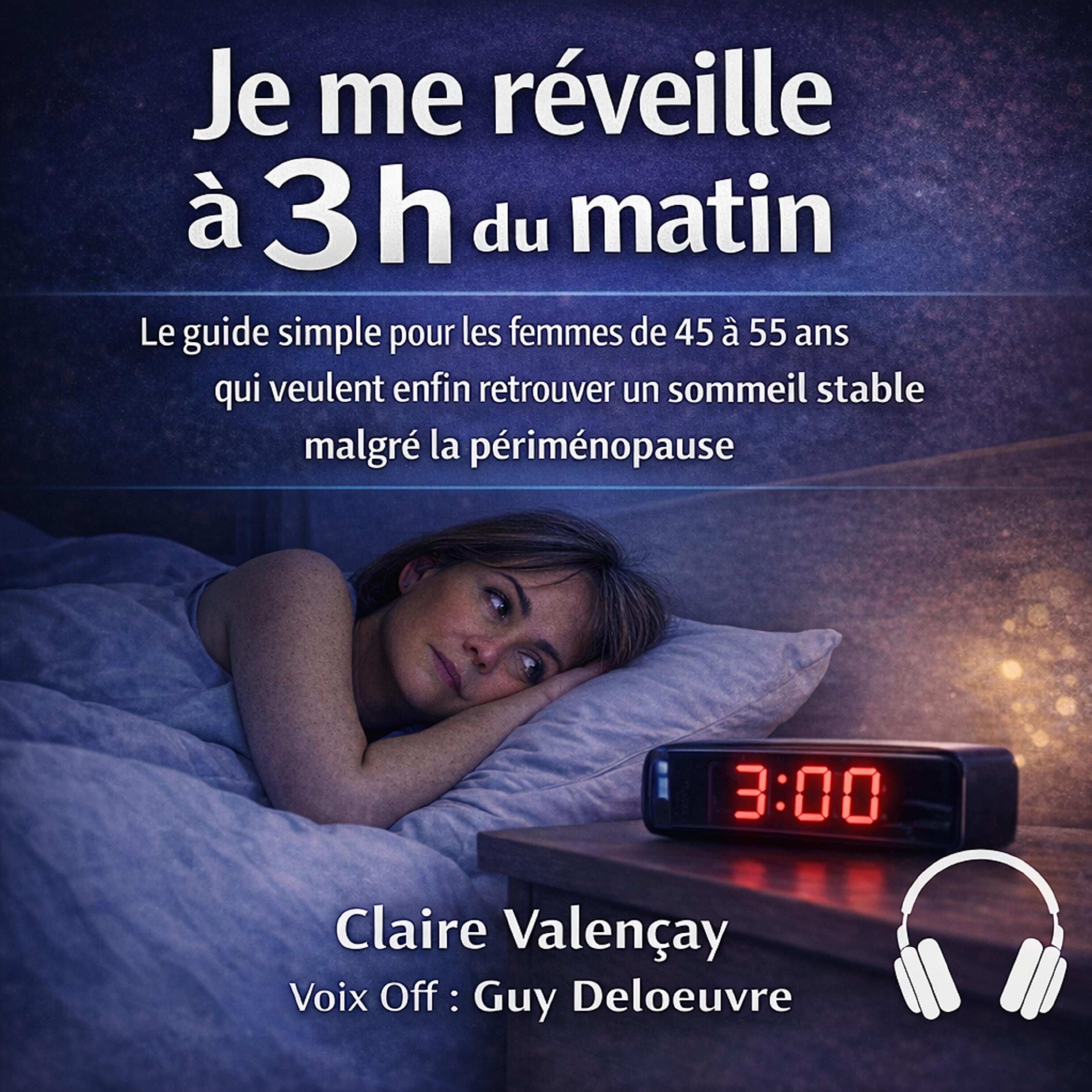 Je me réveille à 3 h du matin