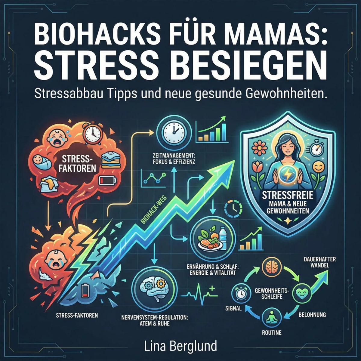 Biohacks für Mamas: Stress besiegen