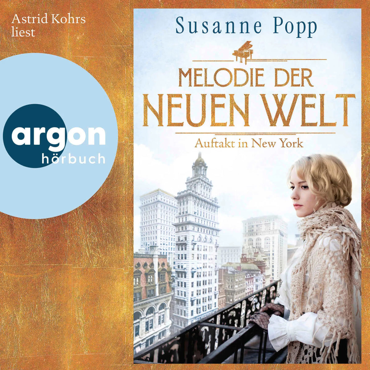 Melodie der neuen Welt - Auftakt in New York (Ungekürzte Lesung)