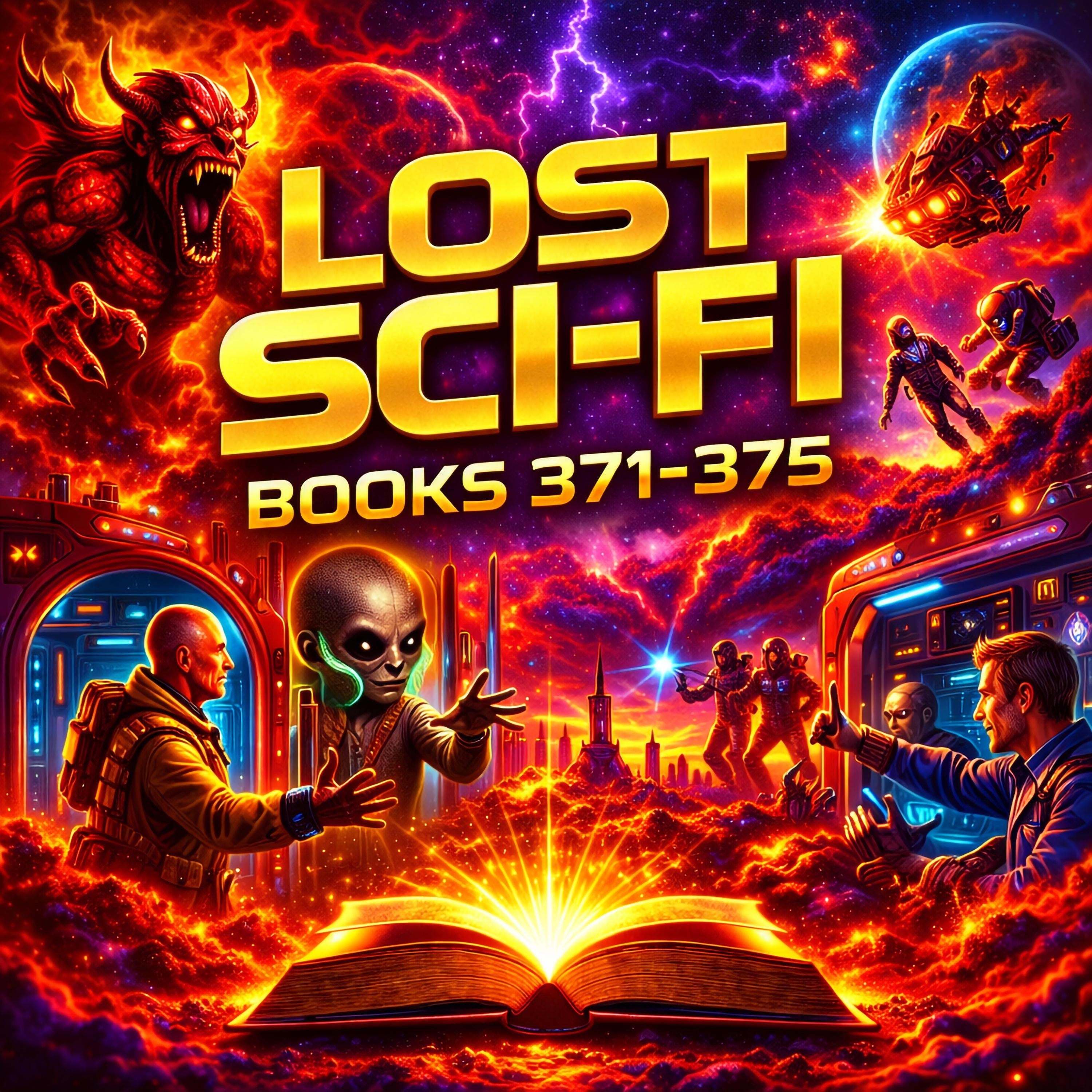 Lost Sci-Fi Books 371 thru 375
