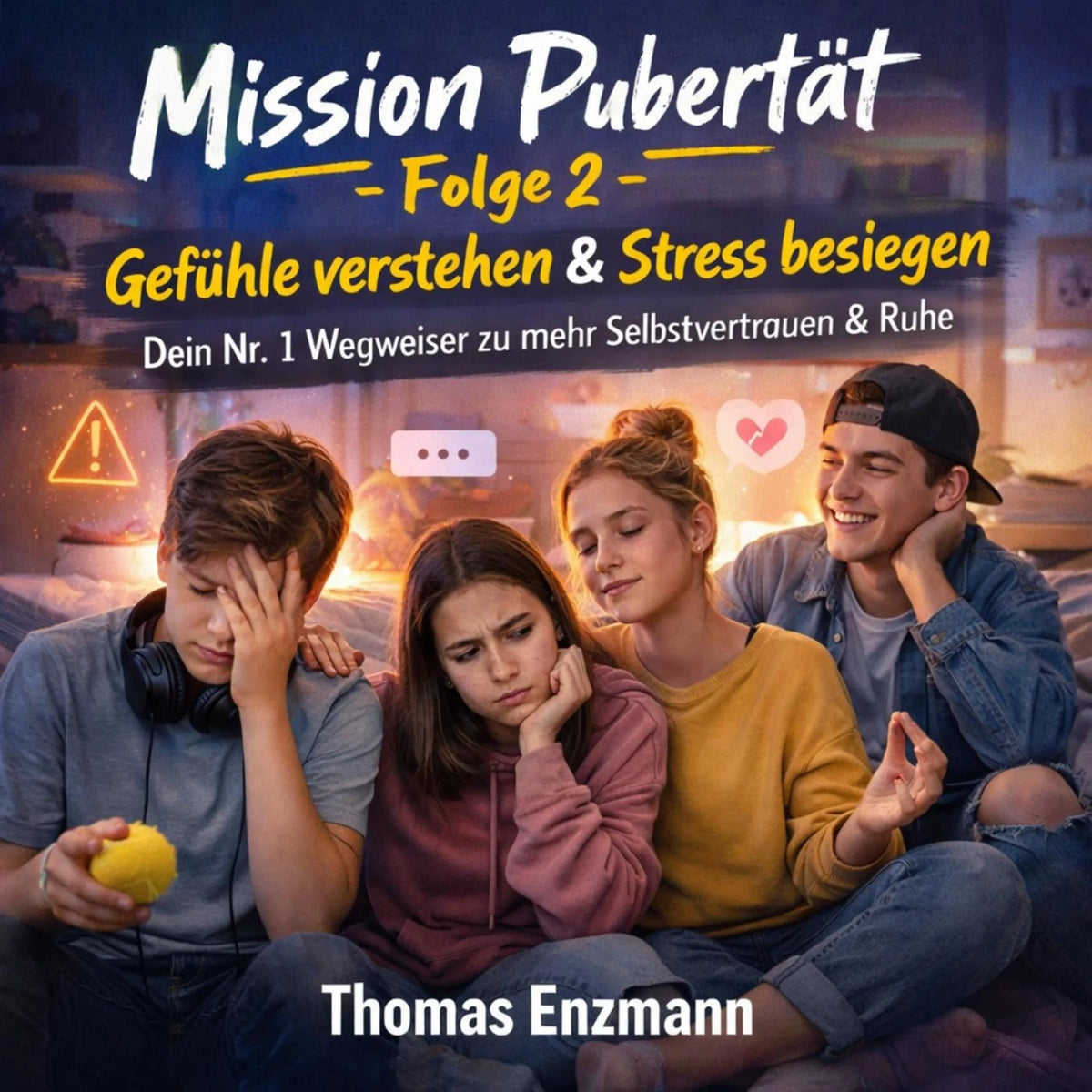 Mission Pubertät - Folge 2 - Gefühle verstehen & Stress besiegen